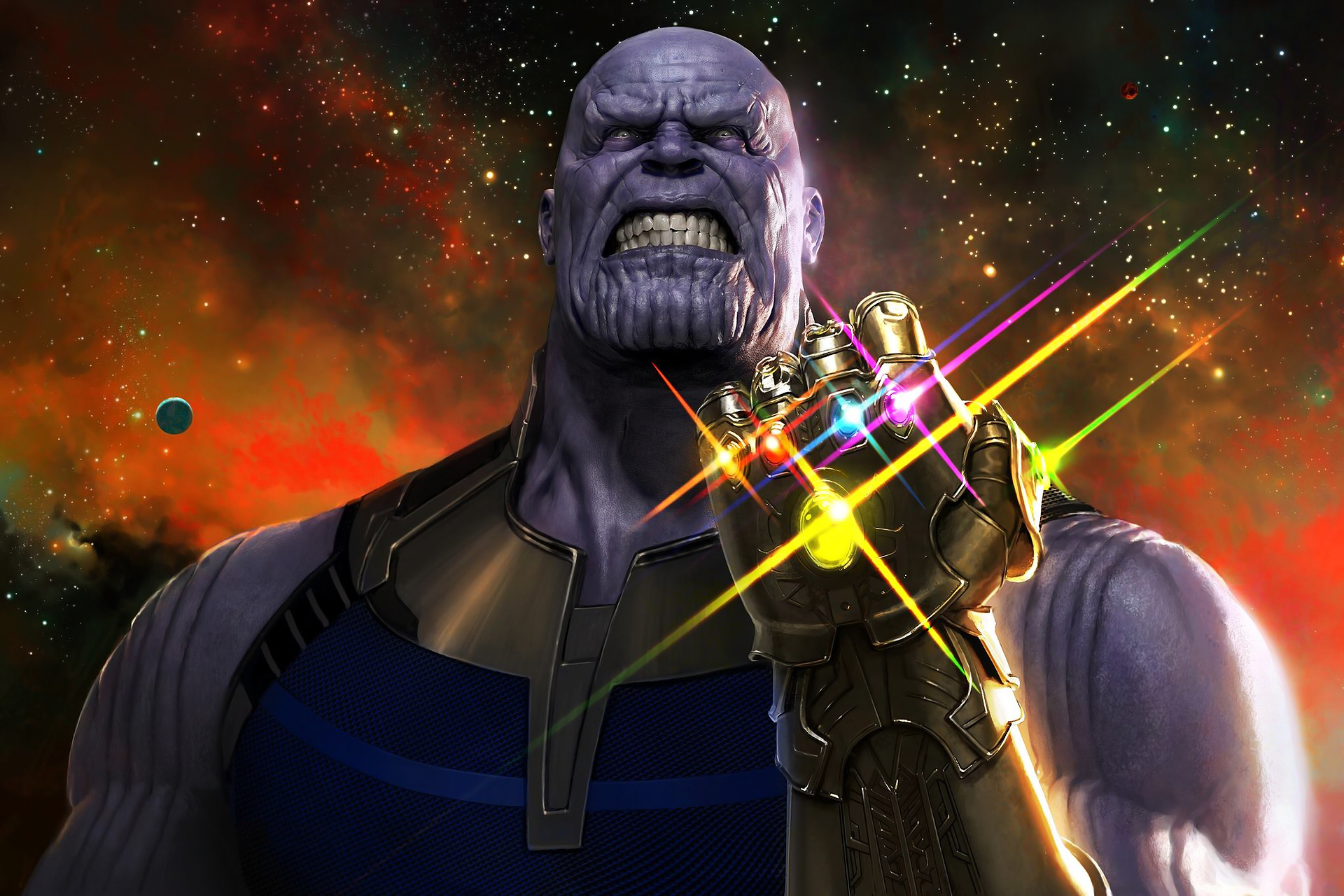 Avengers Avengers Infinity War Infinity Gauntlet Marvel Comics Stars Thanos 1920x1280