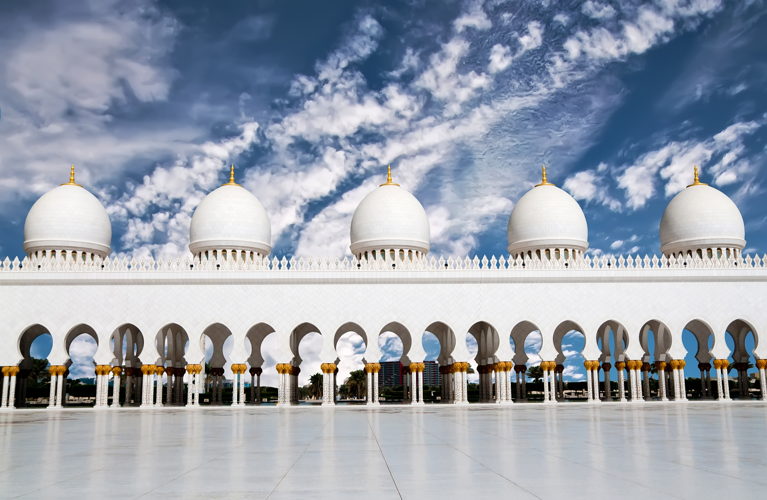 Religious Sheikh Zayed Grand Mosque 3058x1994