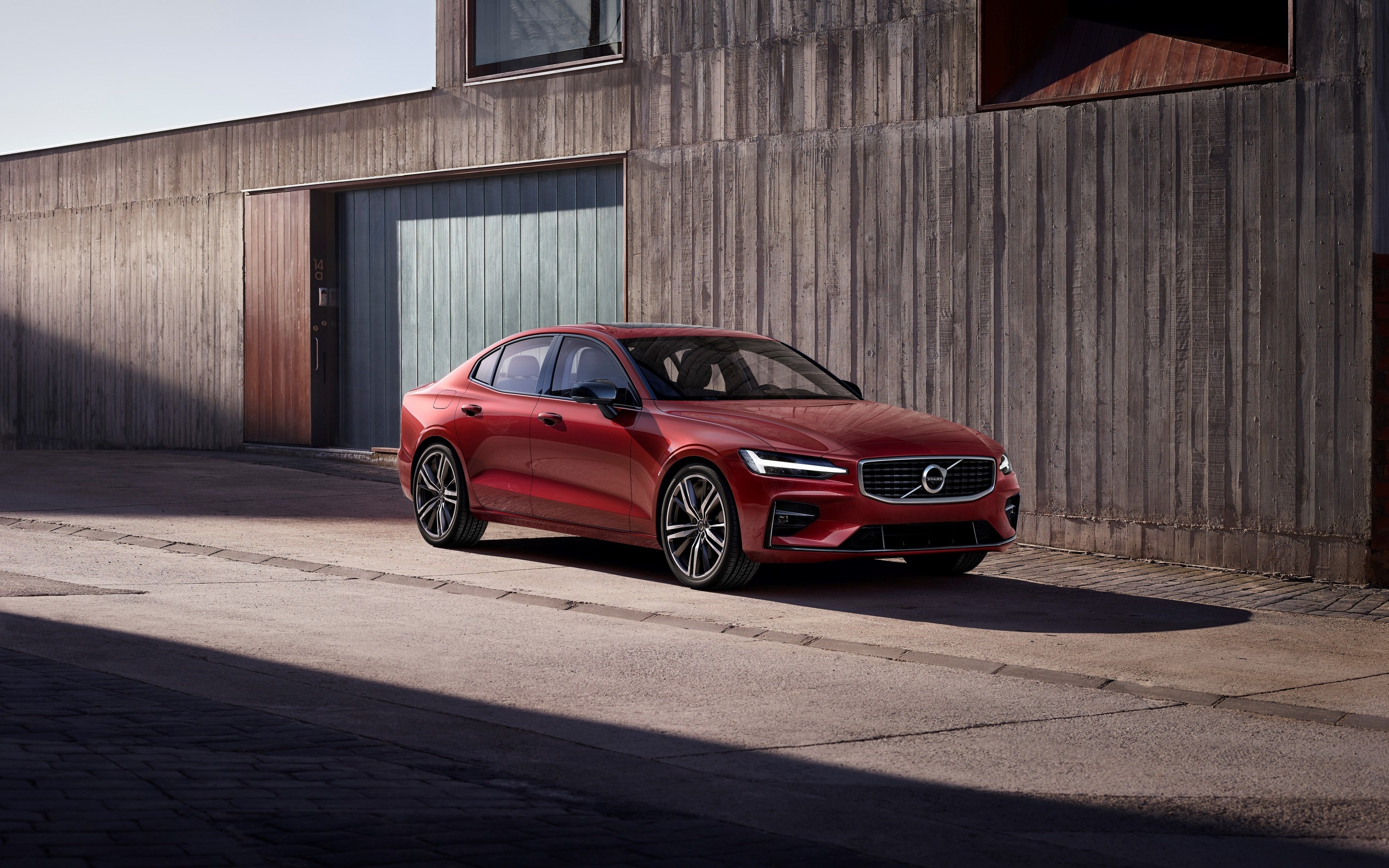 Car Luxury Car Red Car Vehicle Volvo Volvo S60 3840x2400