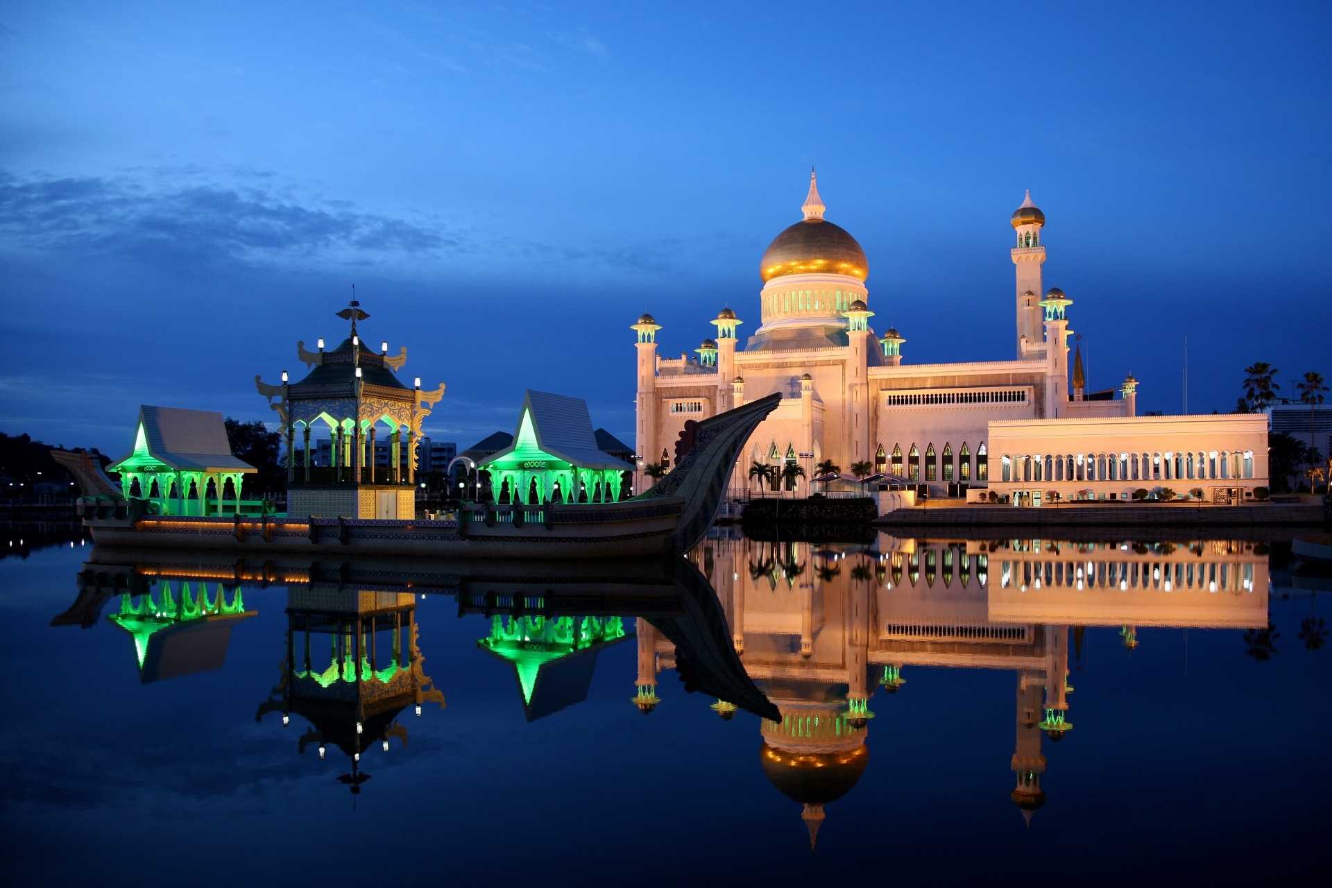 Architecture Mosque Reflection 1920x1280