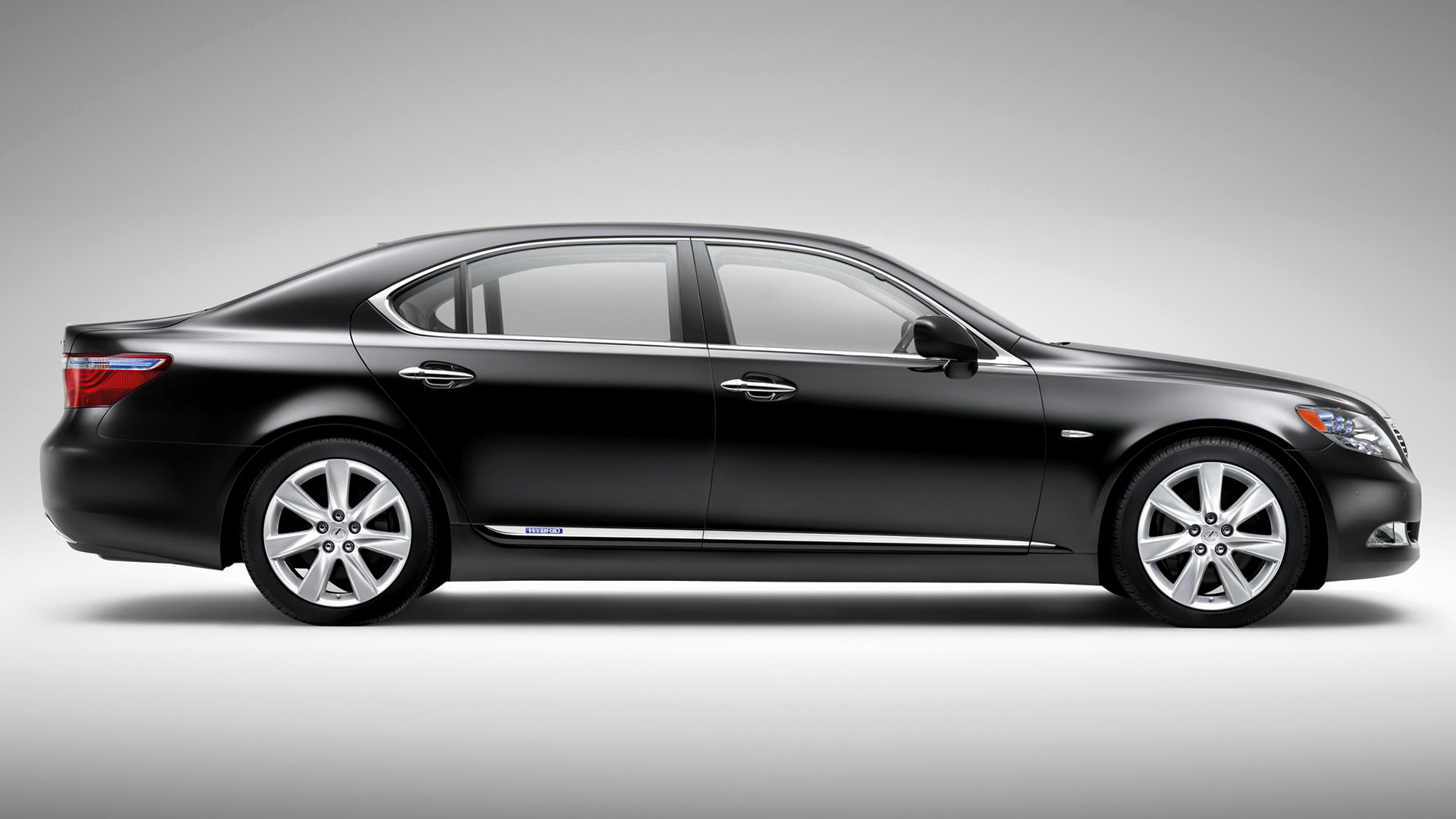 Black Car Hybrid Car Lexus Ls600 Luxury Car Sedan 1920x1080