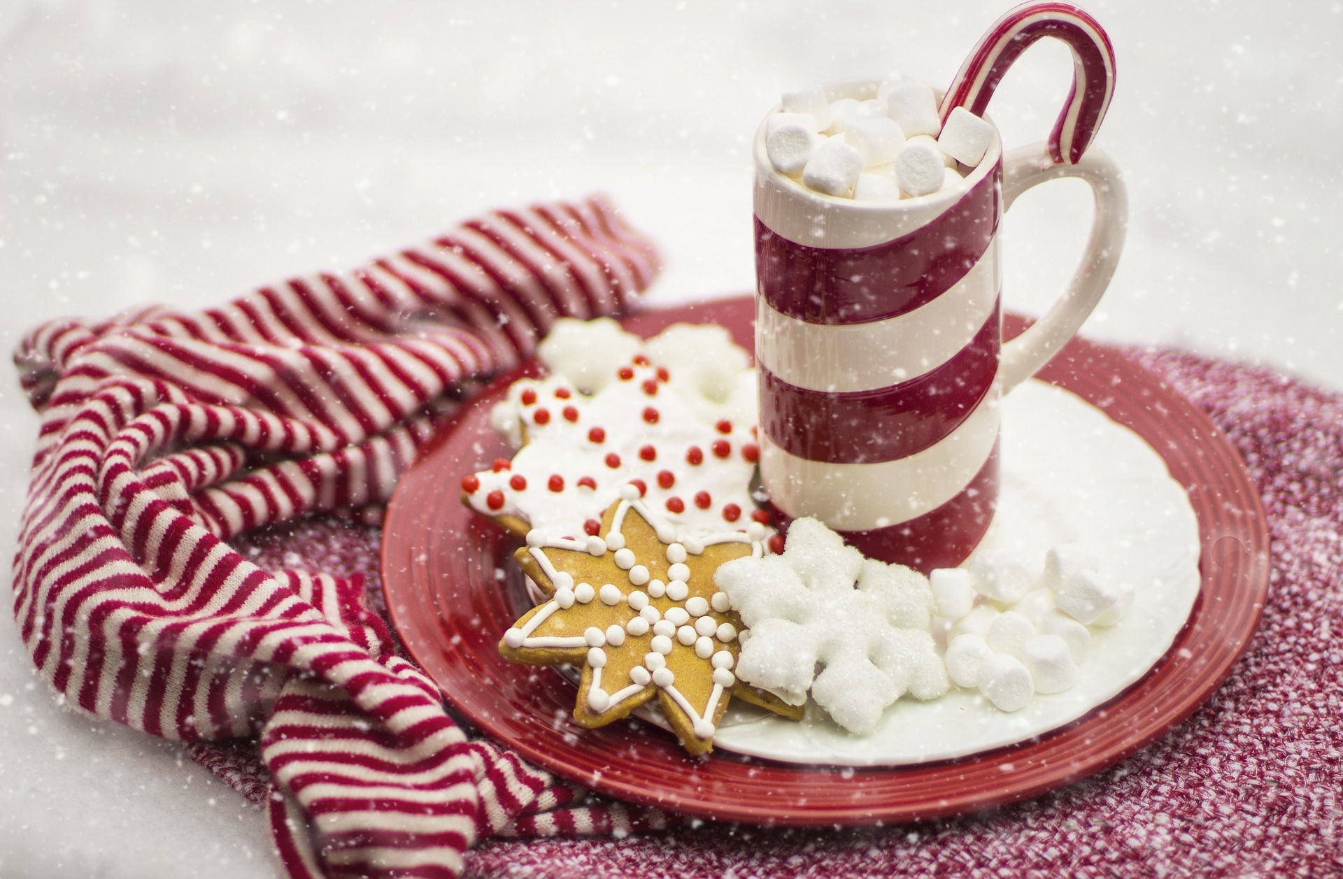 Candy Cane Christmas Cookie Gingerbread Hot Chocolate 1920x1257