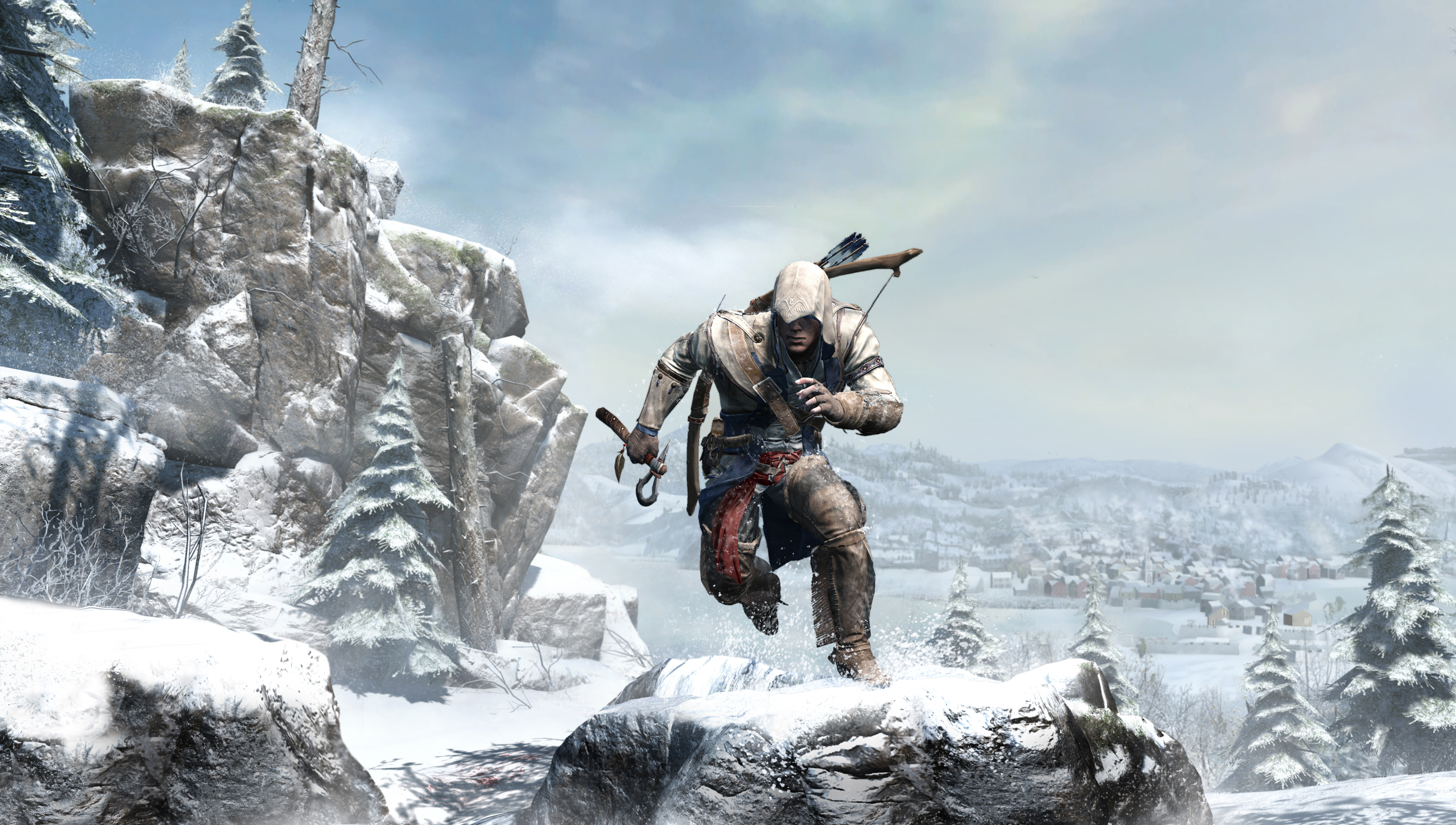 Video Game Assassin 039 S Creed Iii 3000x1700