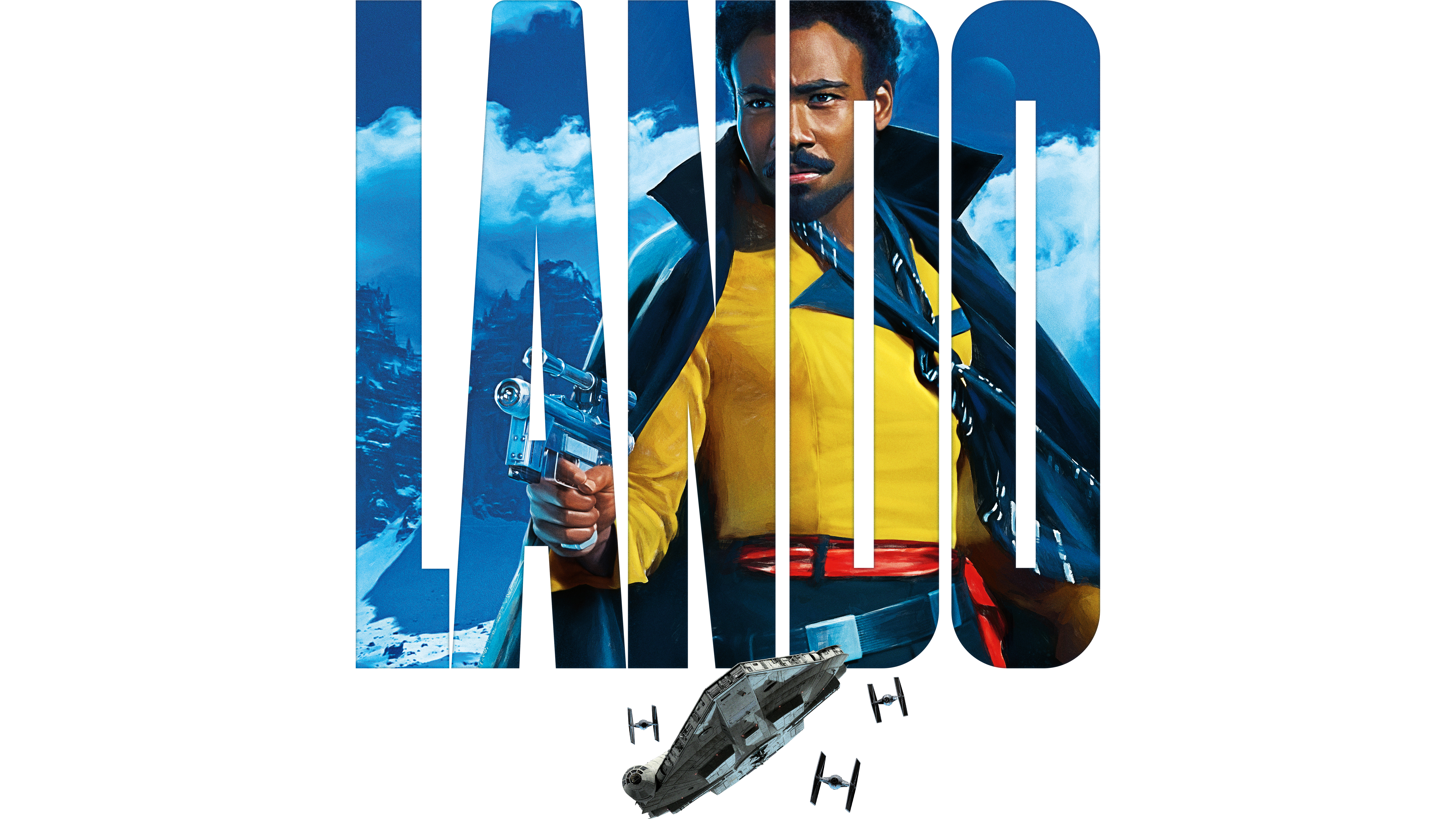 Donald Glover Lando Calrissian Star Wars 7680x4320