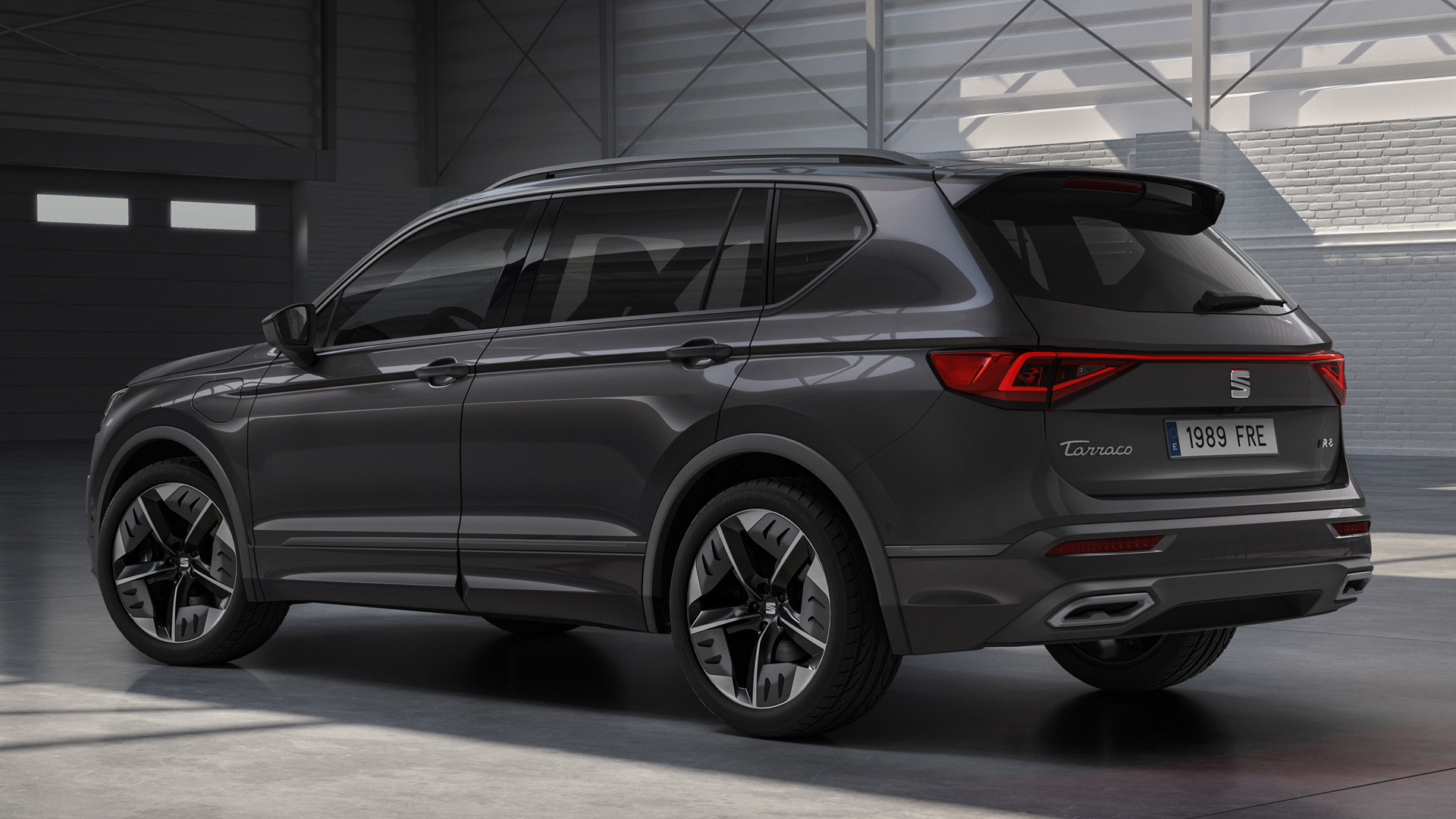 Black Car Car Crossover Car Mid Size Car Suv Seat Tarraco 1920x1080