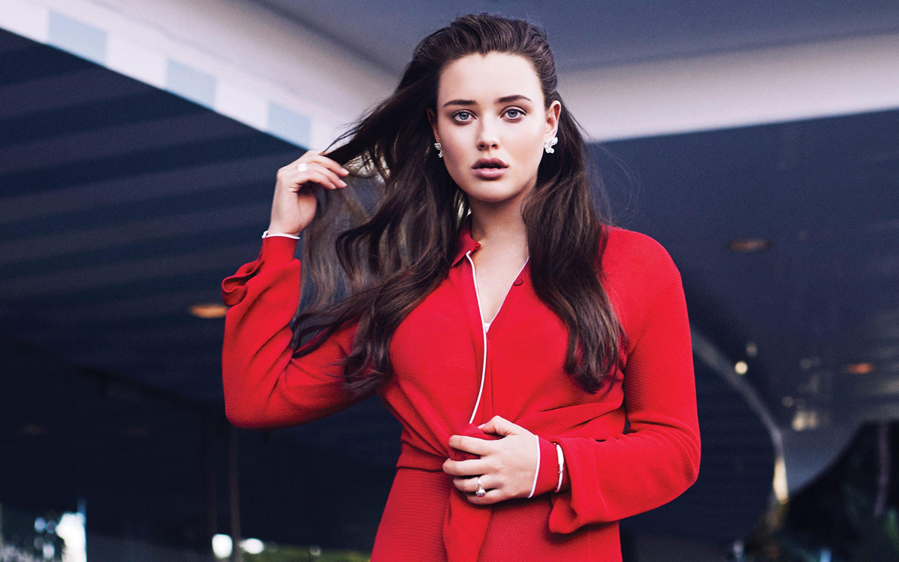 Actress Brunette Katherine Langford 2880x1800