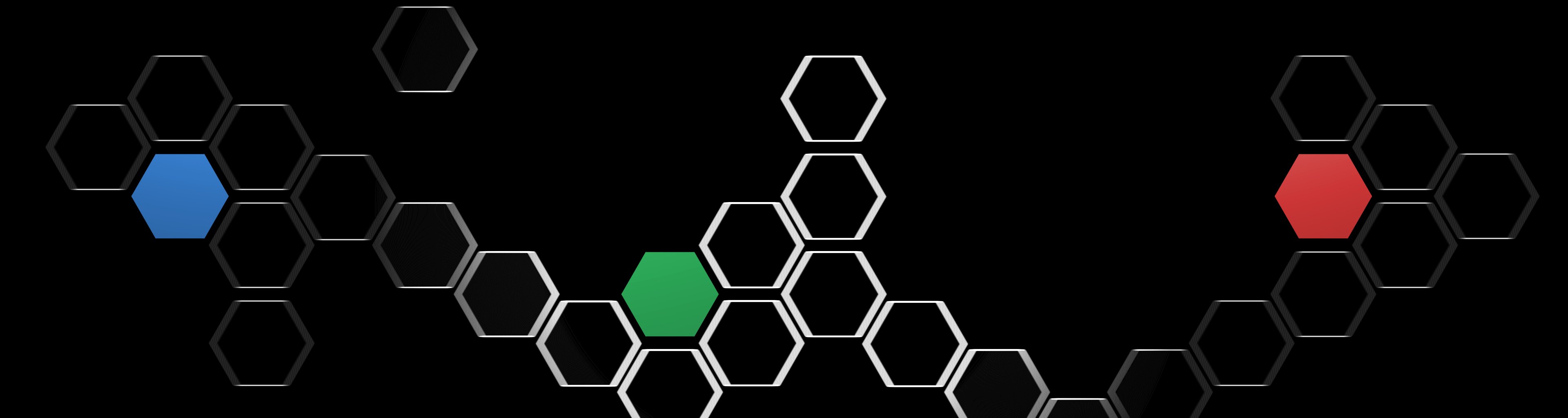 Hexagon 3840x1024