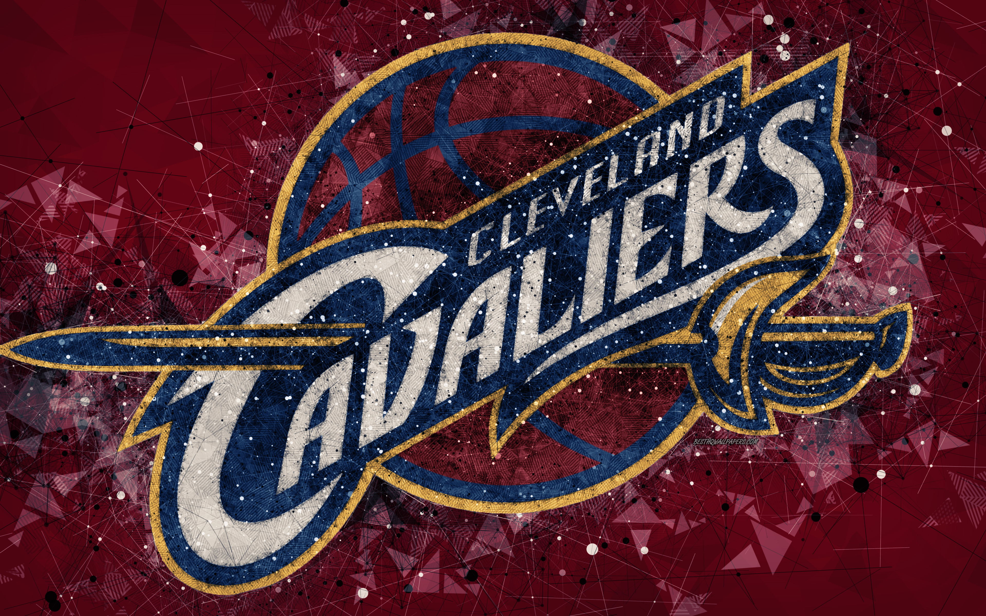 Basketball Cleveland Cavaliers Logo Nba 3840x2400