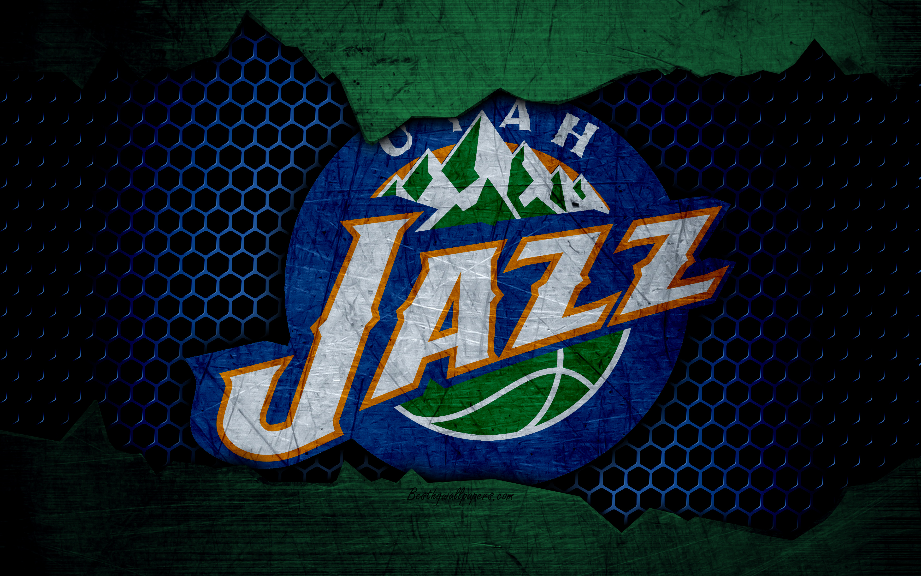 Basketball Logo Nba Utah Jazz 3840x2400
