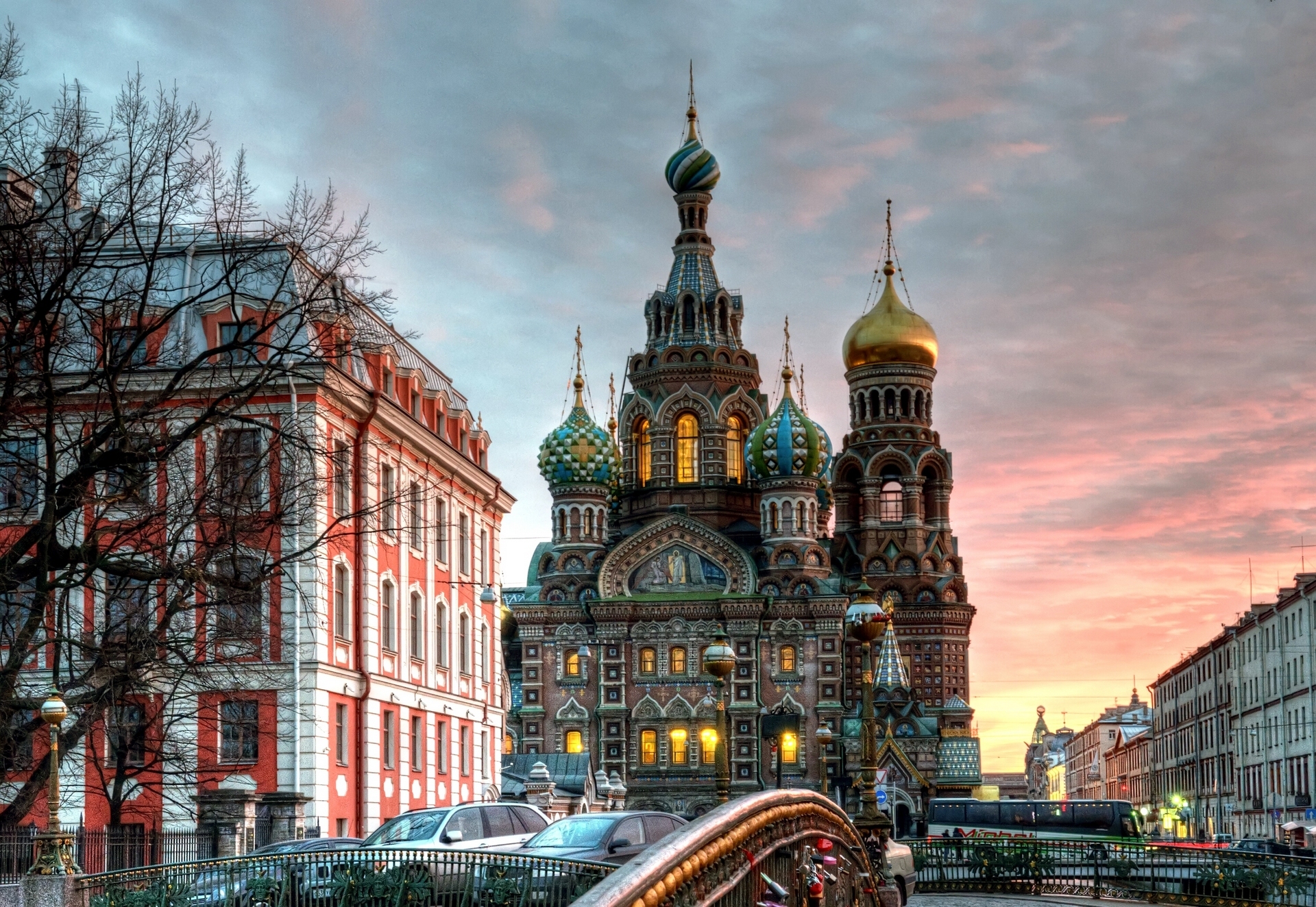 Architecture Building Church Of The Savior On Blood Place Russia 1920x1324