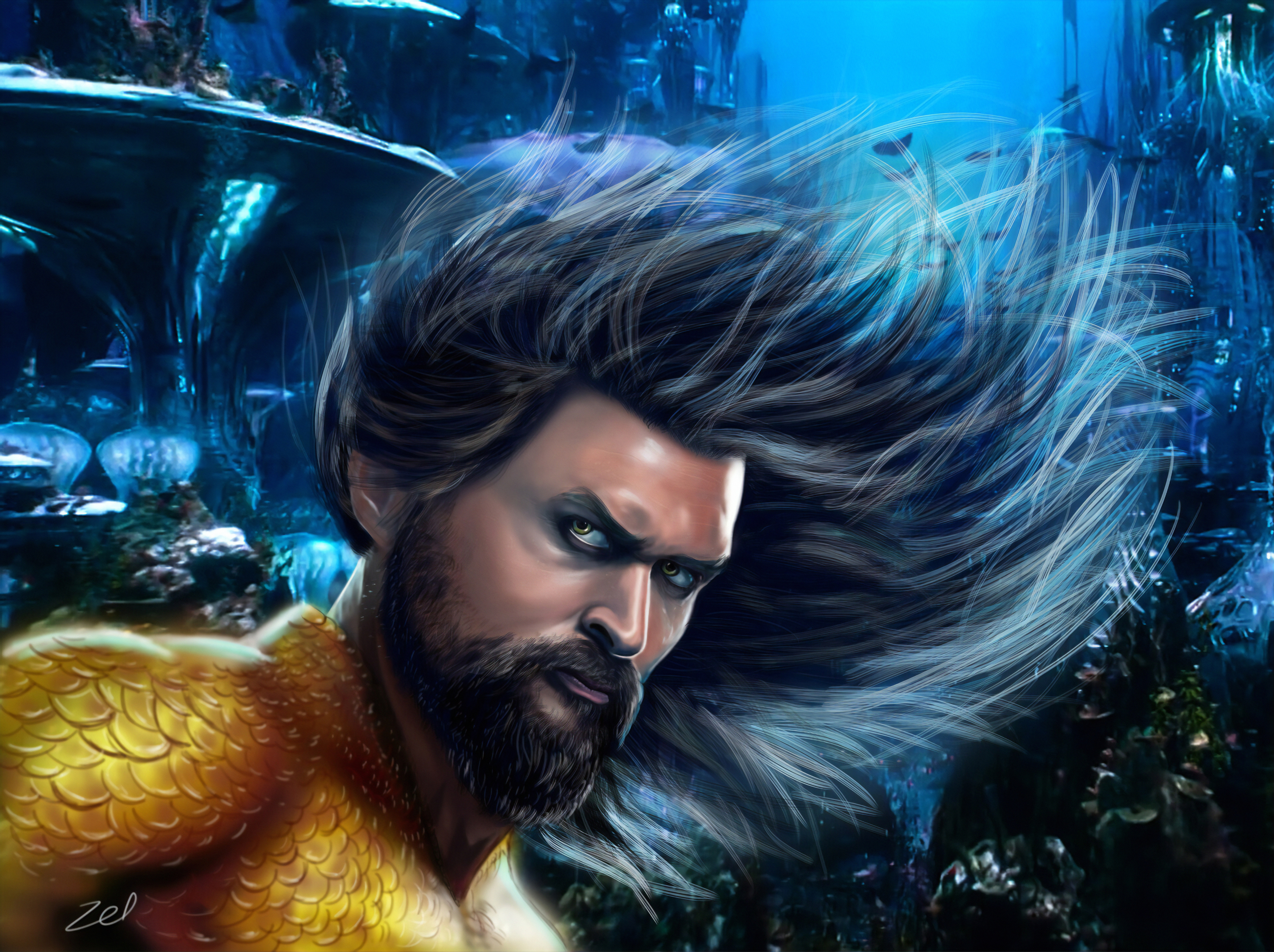 Aquaman Dc Comics 3840x2870