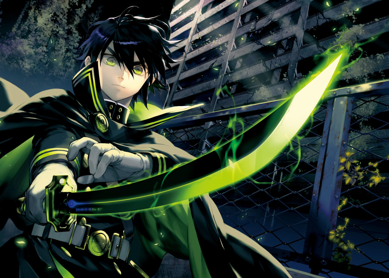 Seraph Of The End Y Ichir Hyakuya 1366x976