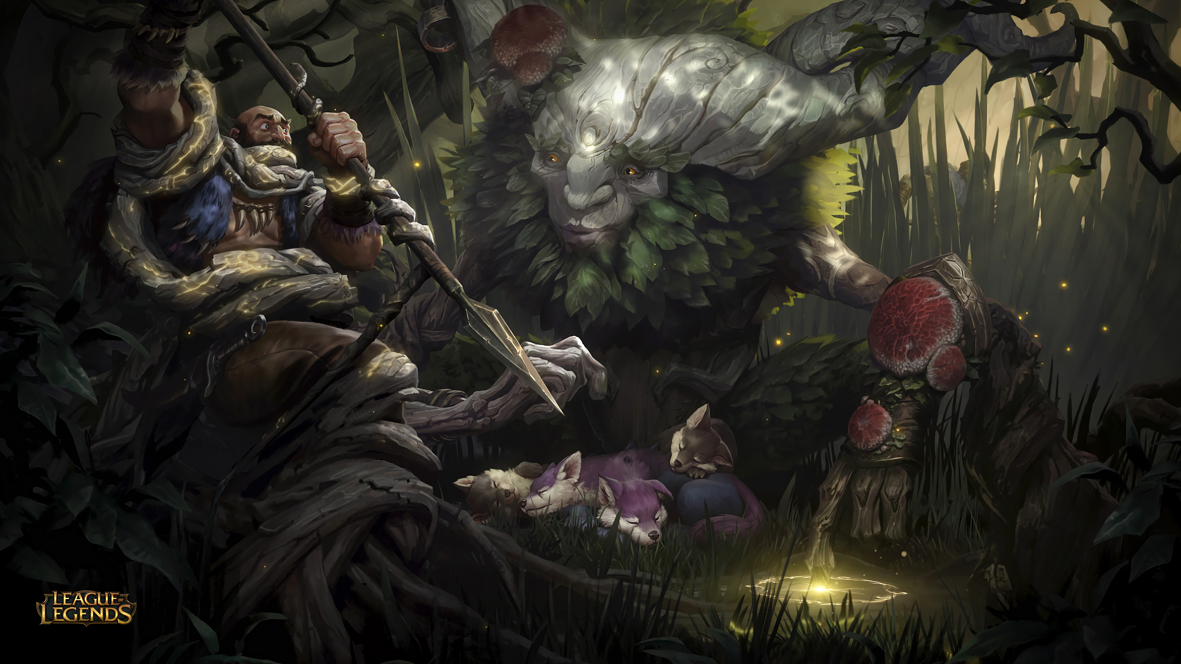 Ivern League Of Legends League Of Legends 3840x2160