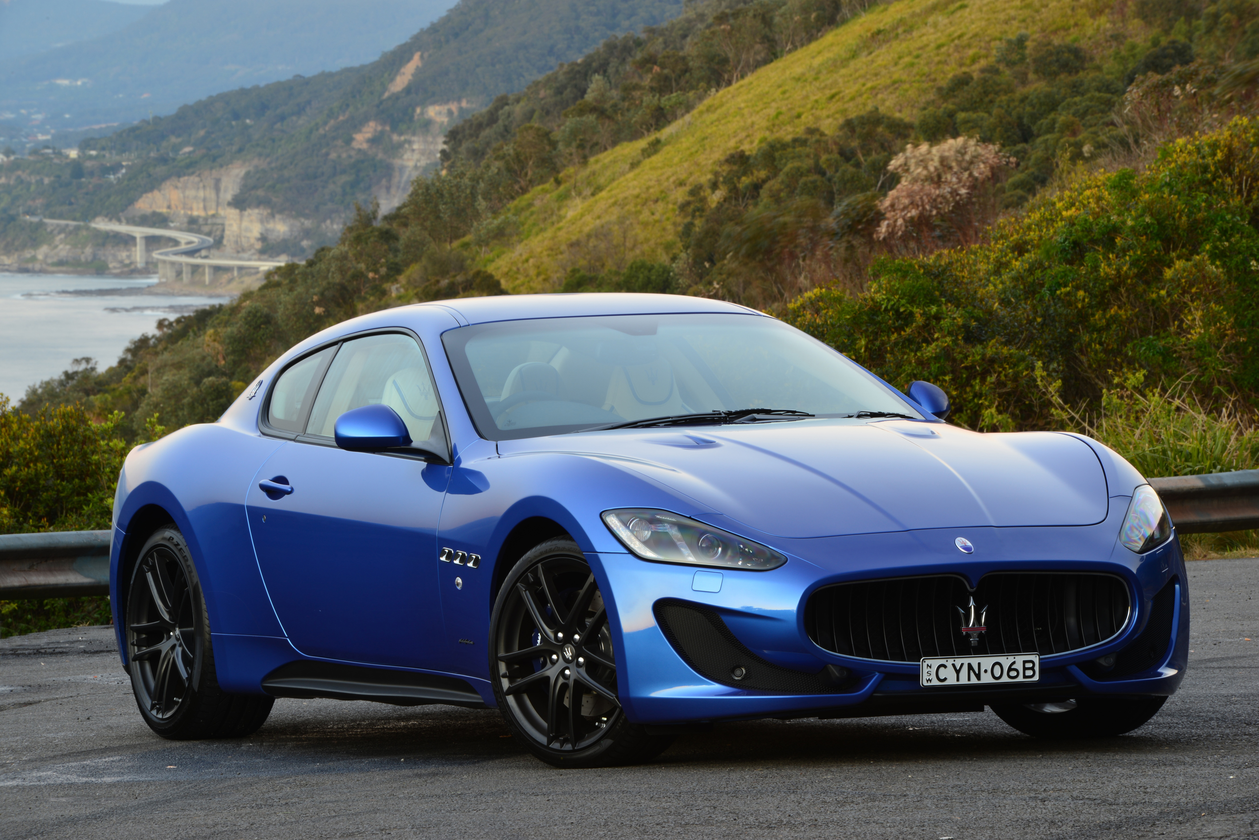 Blue Car Car Maserati Maserati Granturismo Sport Car Supercar Vehicle 4096x2733