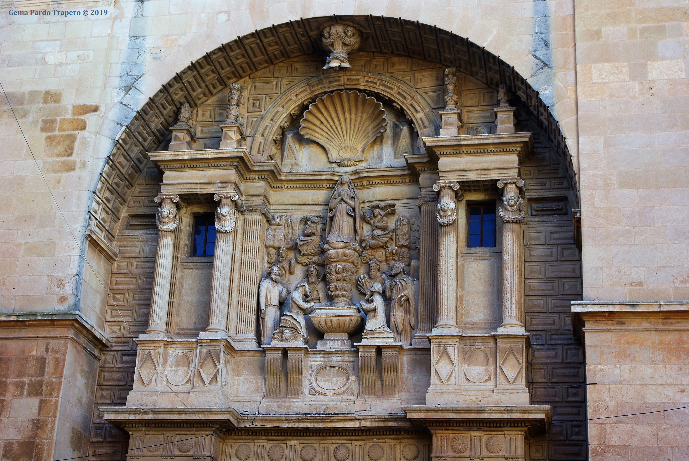Albacete Church Sculpture Spain 2200x1472