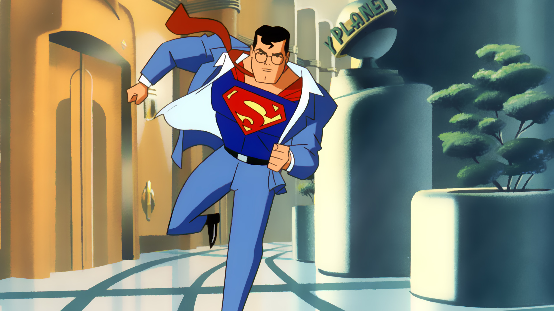 Superman Superman The Animated Series 1920x1080