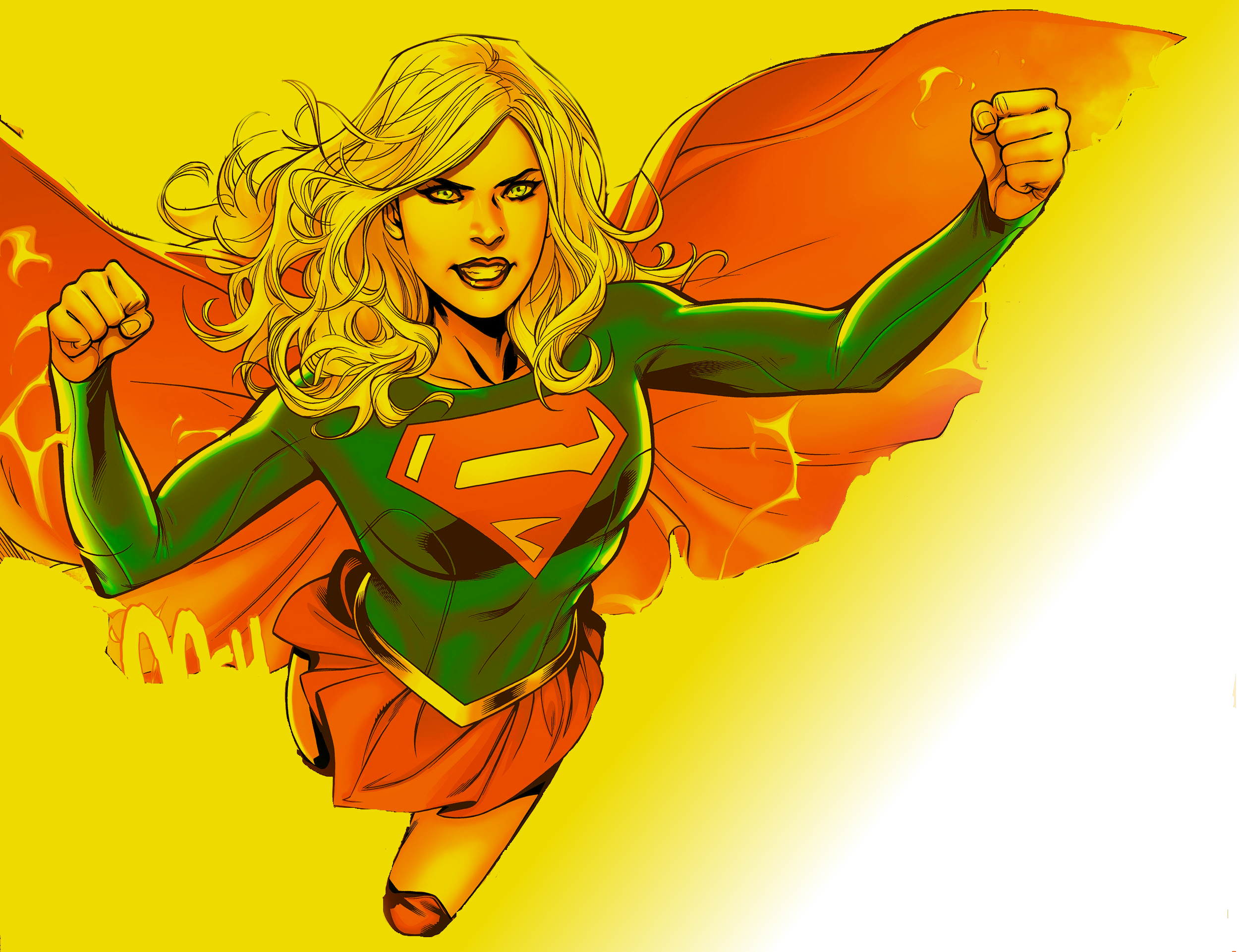 Dc Comics Kara Danvers Kara Zor El Supergirl 2500x1922