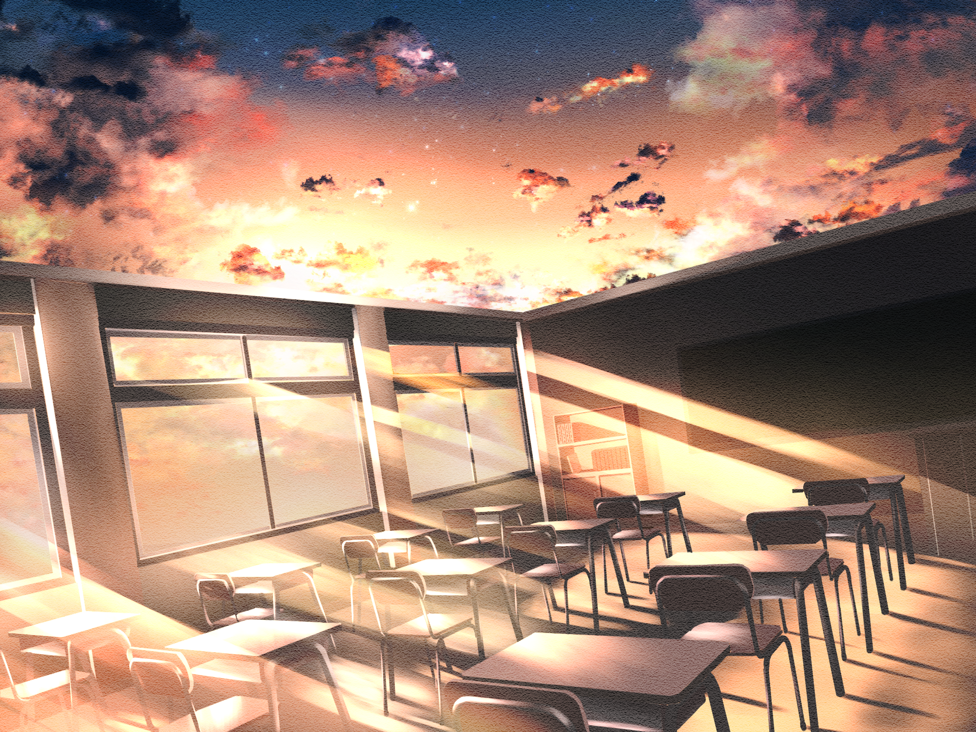 Classroom Sunset 1920x1440