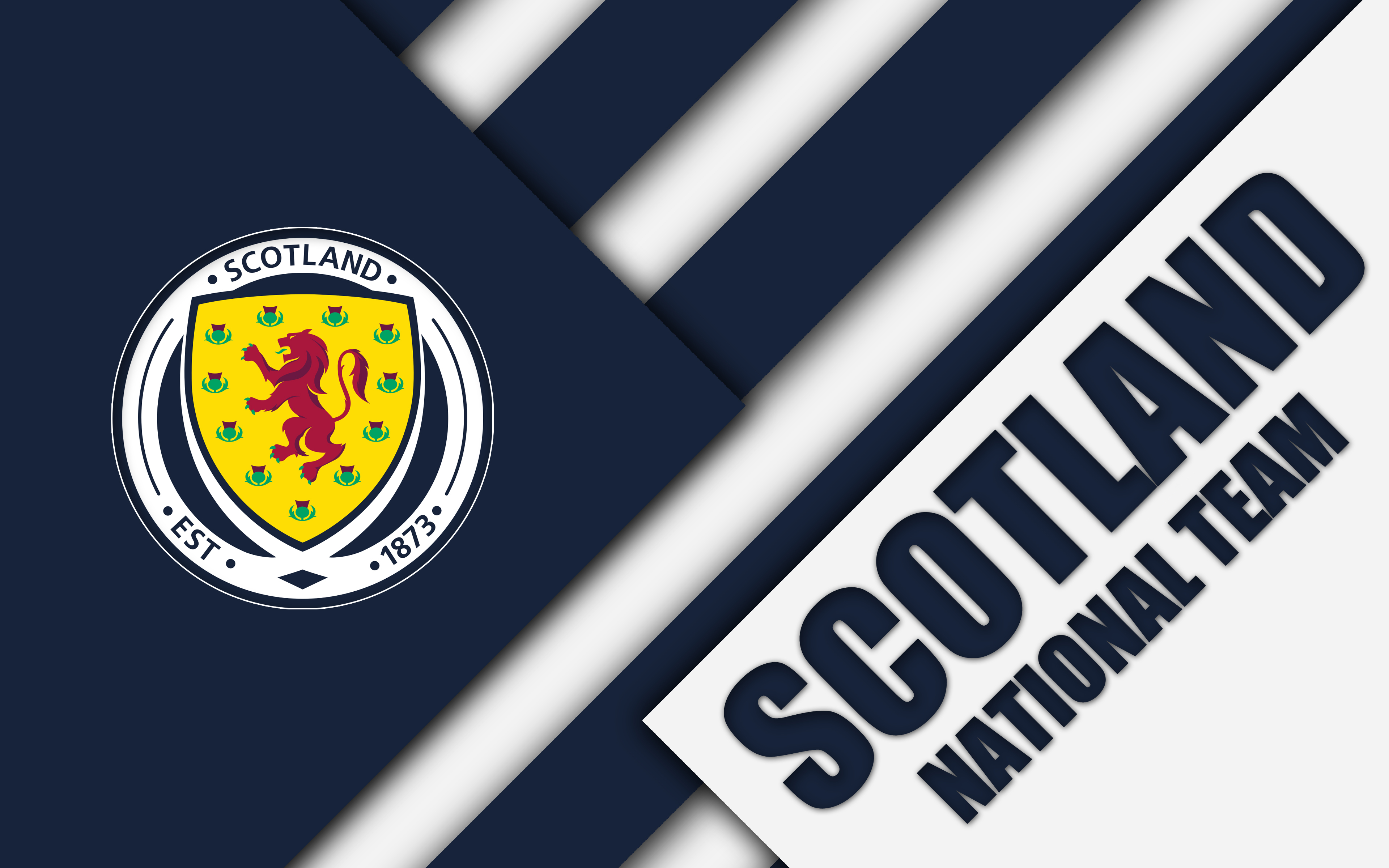 Emblem Logo Scotland Soccer 3840x2400