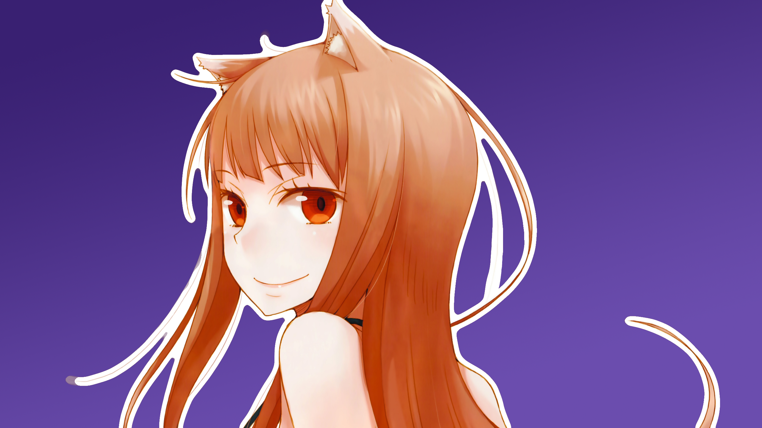 Anime Spice And Wolf 2560x1440