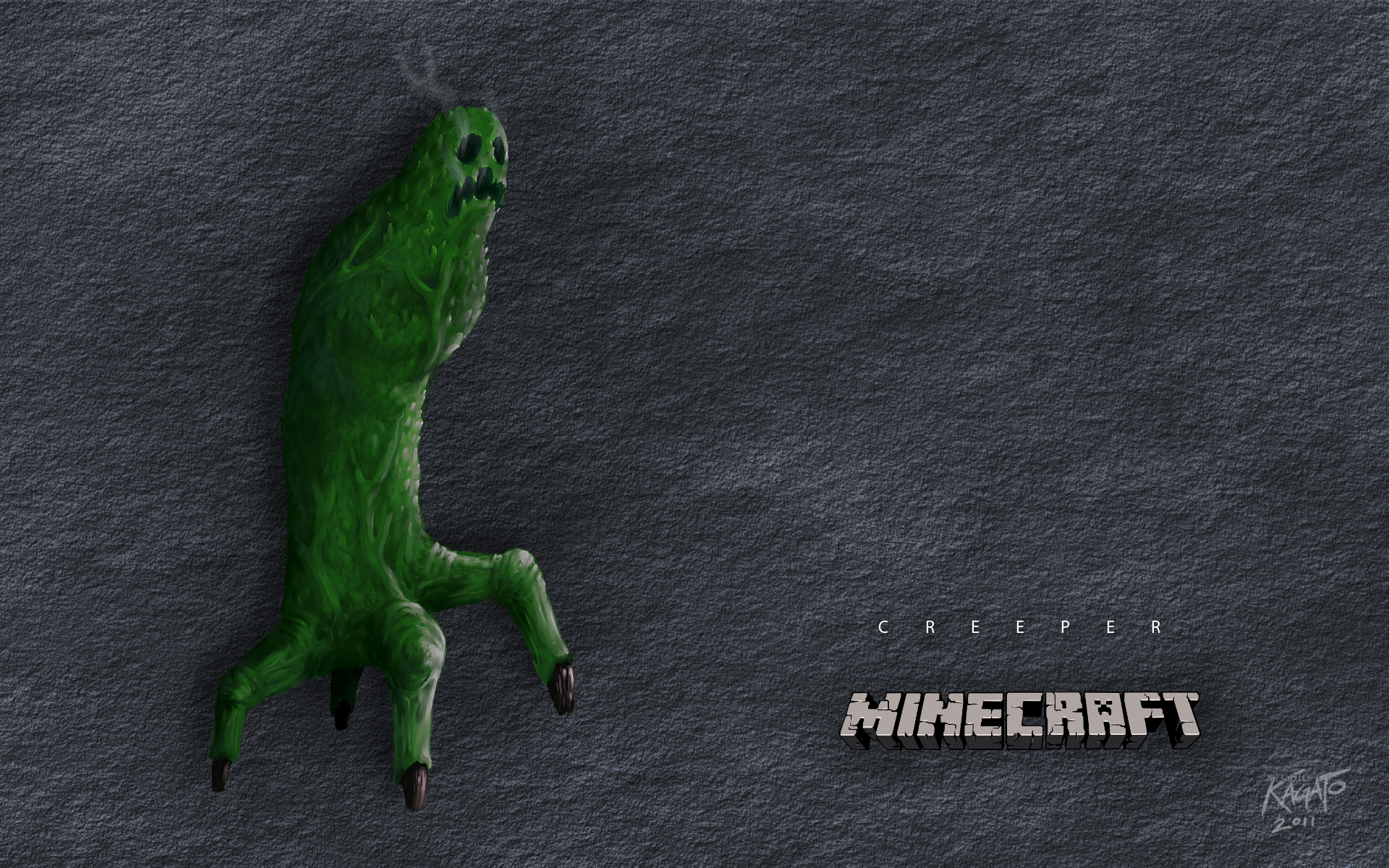 Creeper Minecraft Minecraft 1920x1200