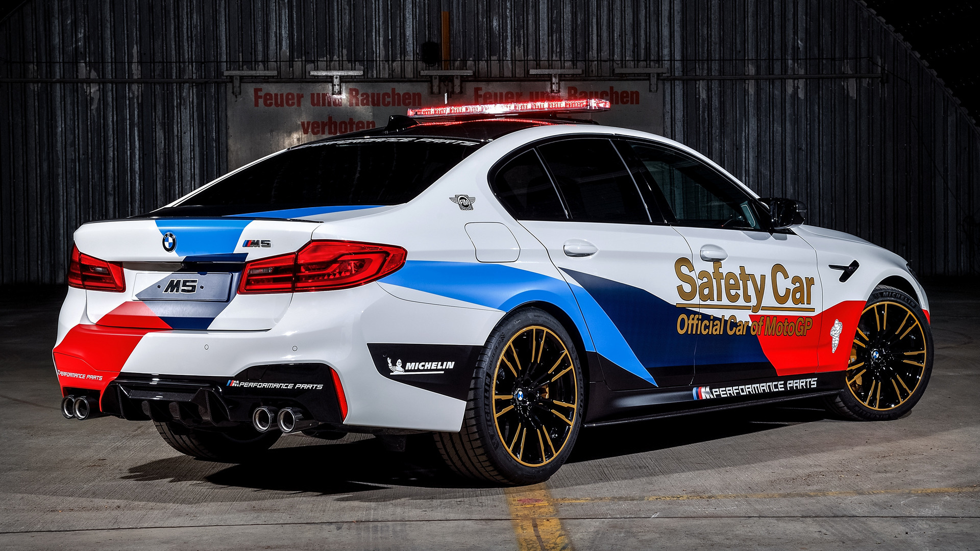 Bmw M5 Car Luxury Car Safety Car 1920x1080