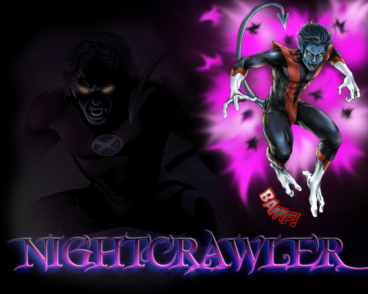 Mutant Nightcrawler Marvel Comics X Men 1280x1024