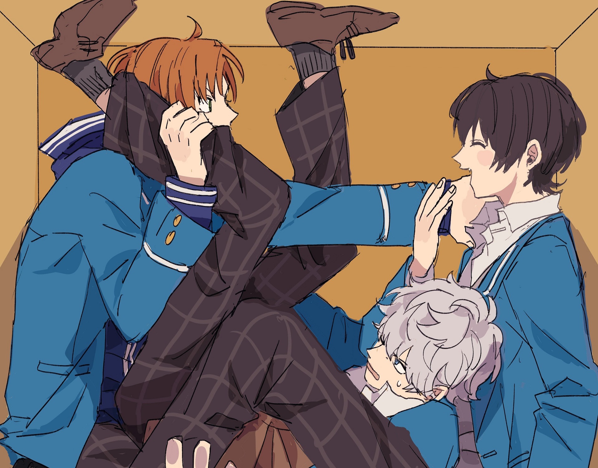 Ensemble Stars Izumi Sena Leo Tsukinaga Ritsu Sakuma 1920x1504