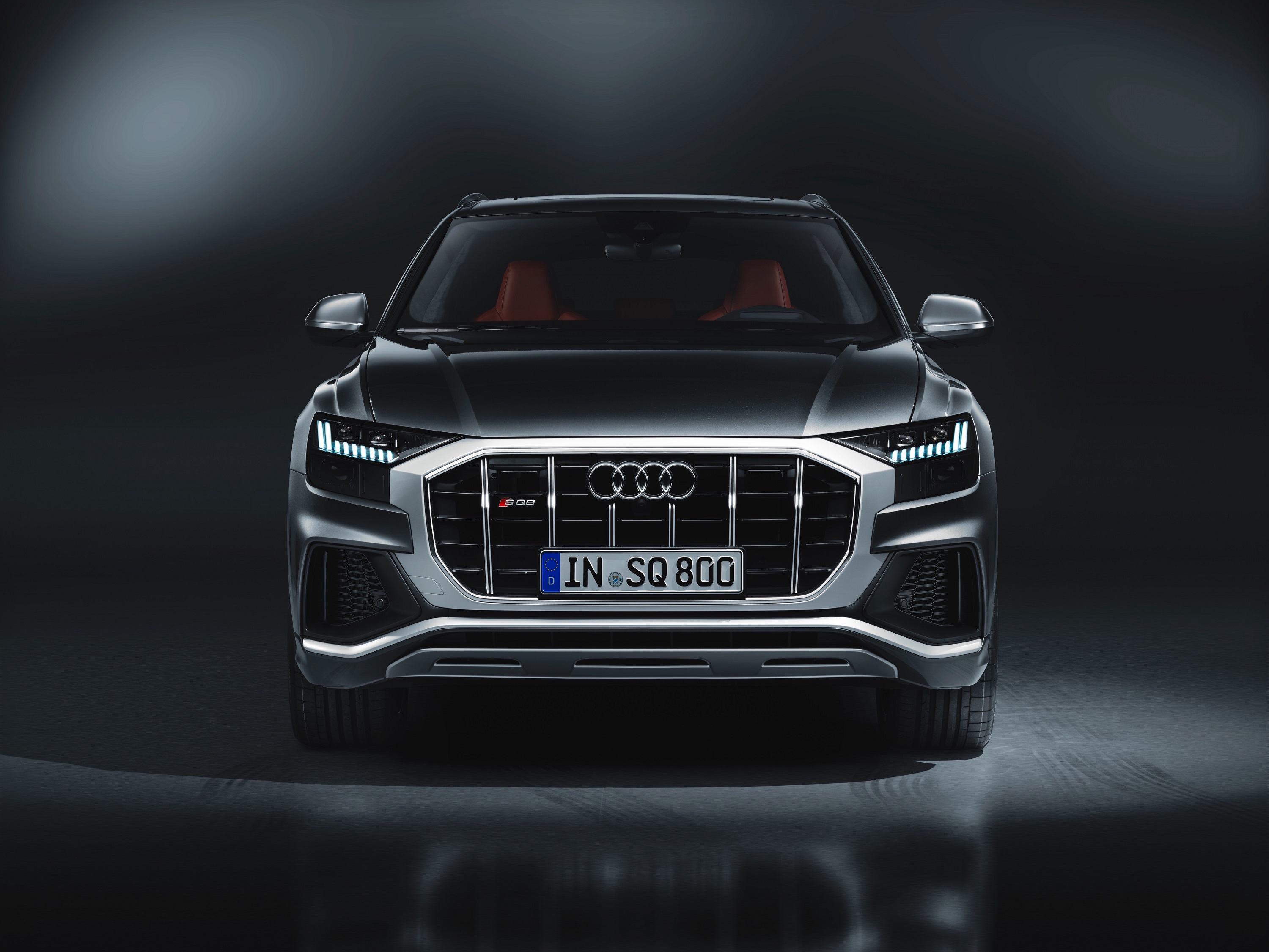 Audi Audi Q8 Car Luxury Car Suv Silver Car Vehicle 3000x2251