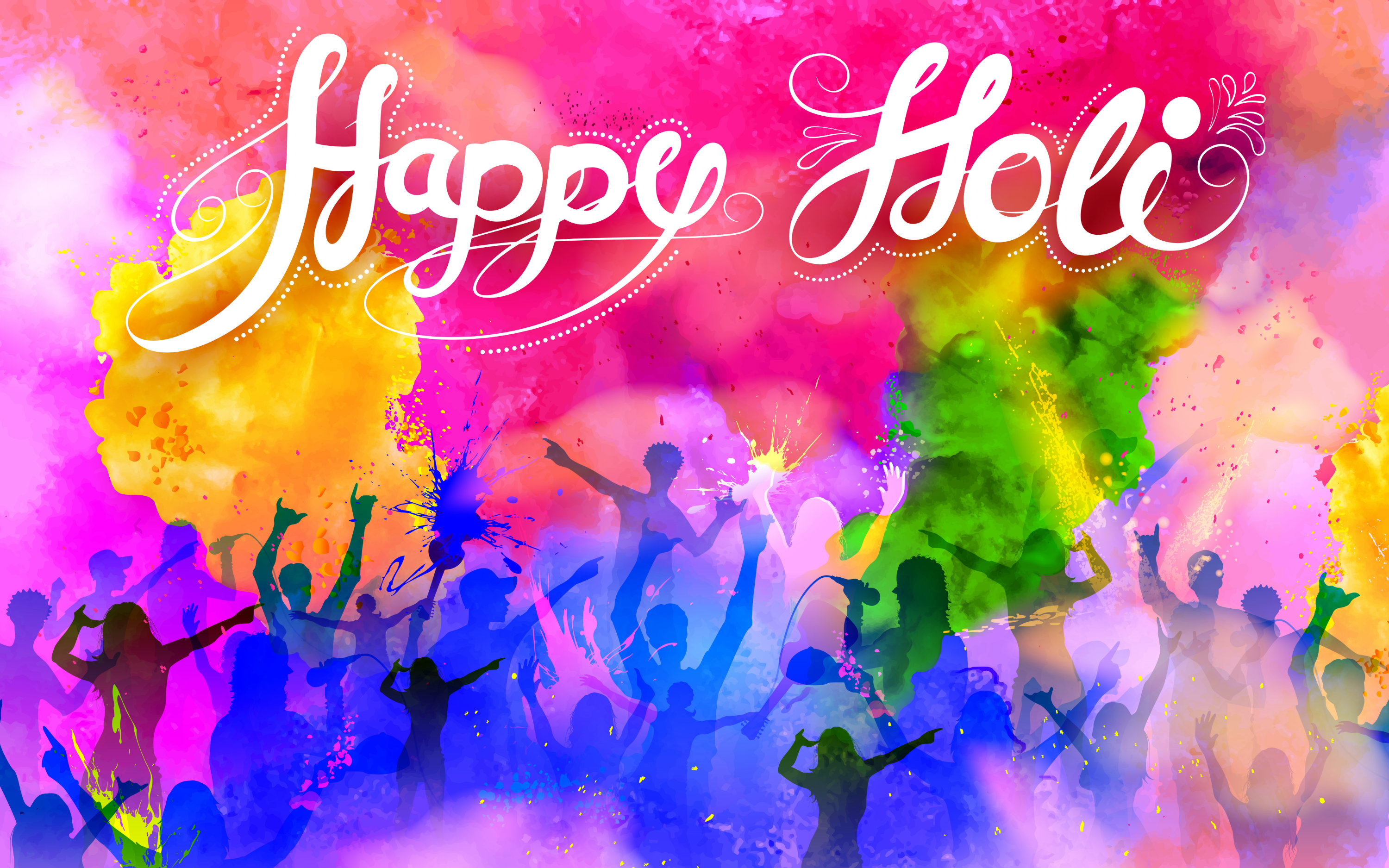 Colorful Colors Holi Party 3000x1875