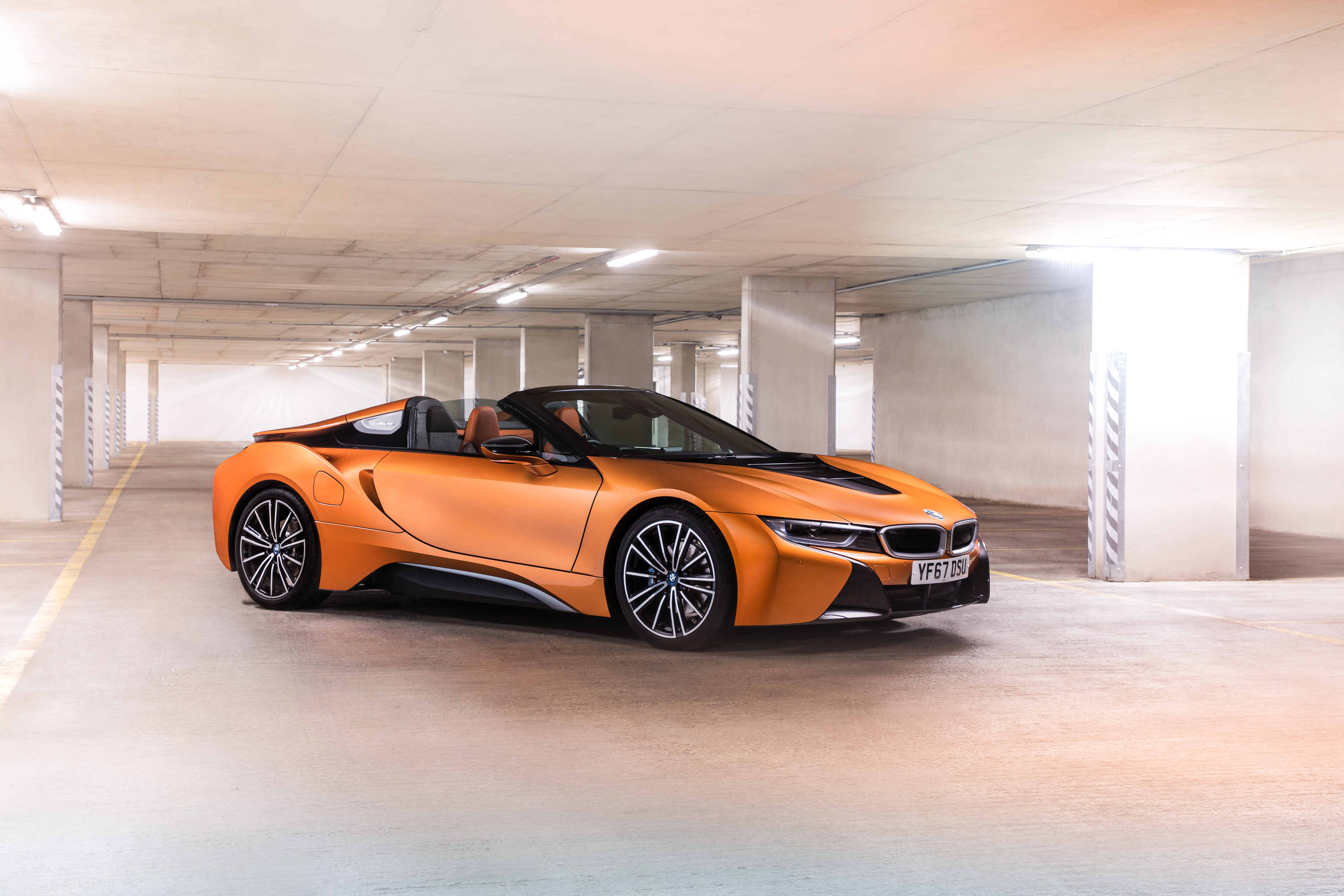 Bmw Bmw I8 Car Orange Car Sport Car Supercar Vehicle 4096x2731