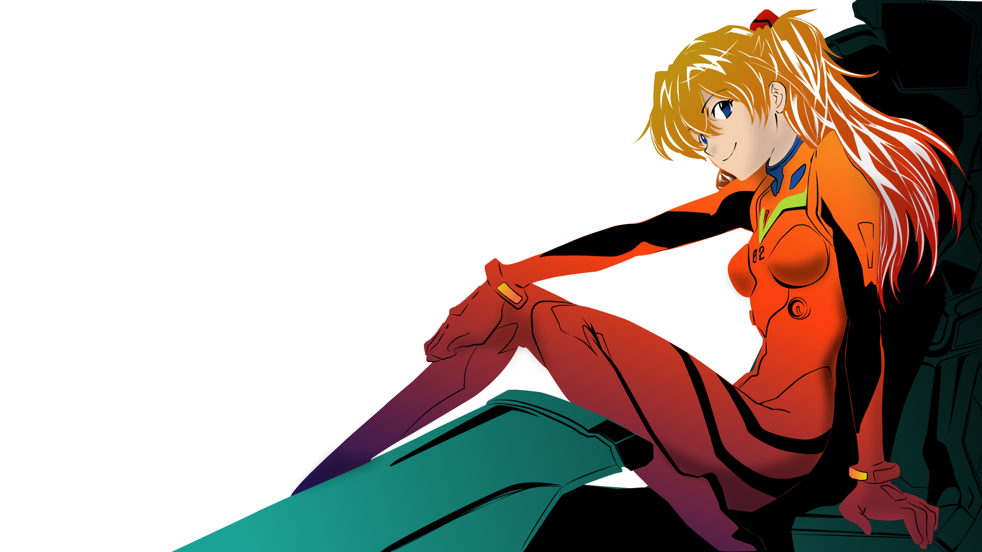 Asuka Langley Sohryu 1920x1080