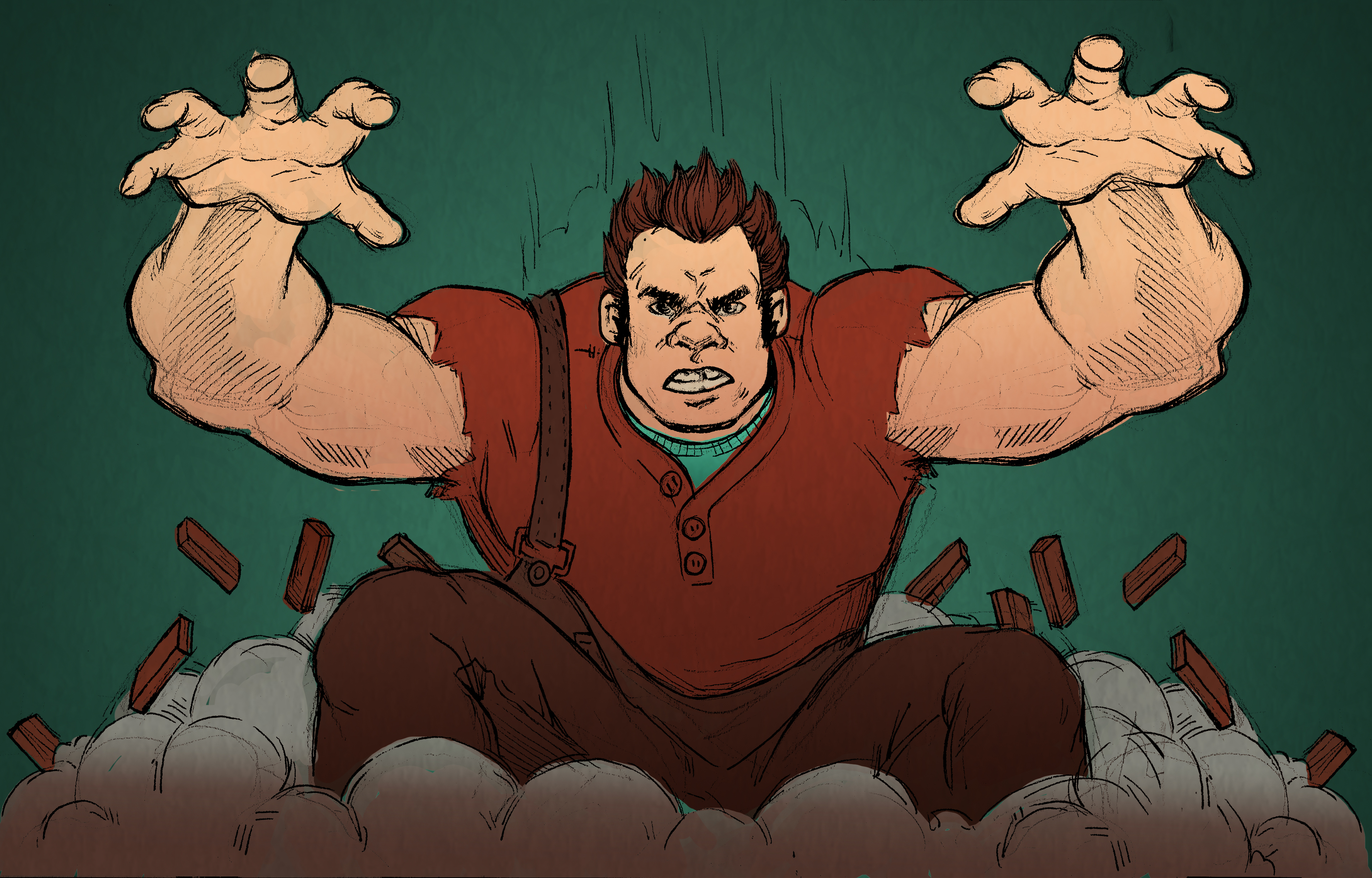 Ralph Wreck It Ralph Wreck It Ralph 3856x2467