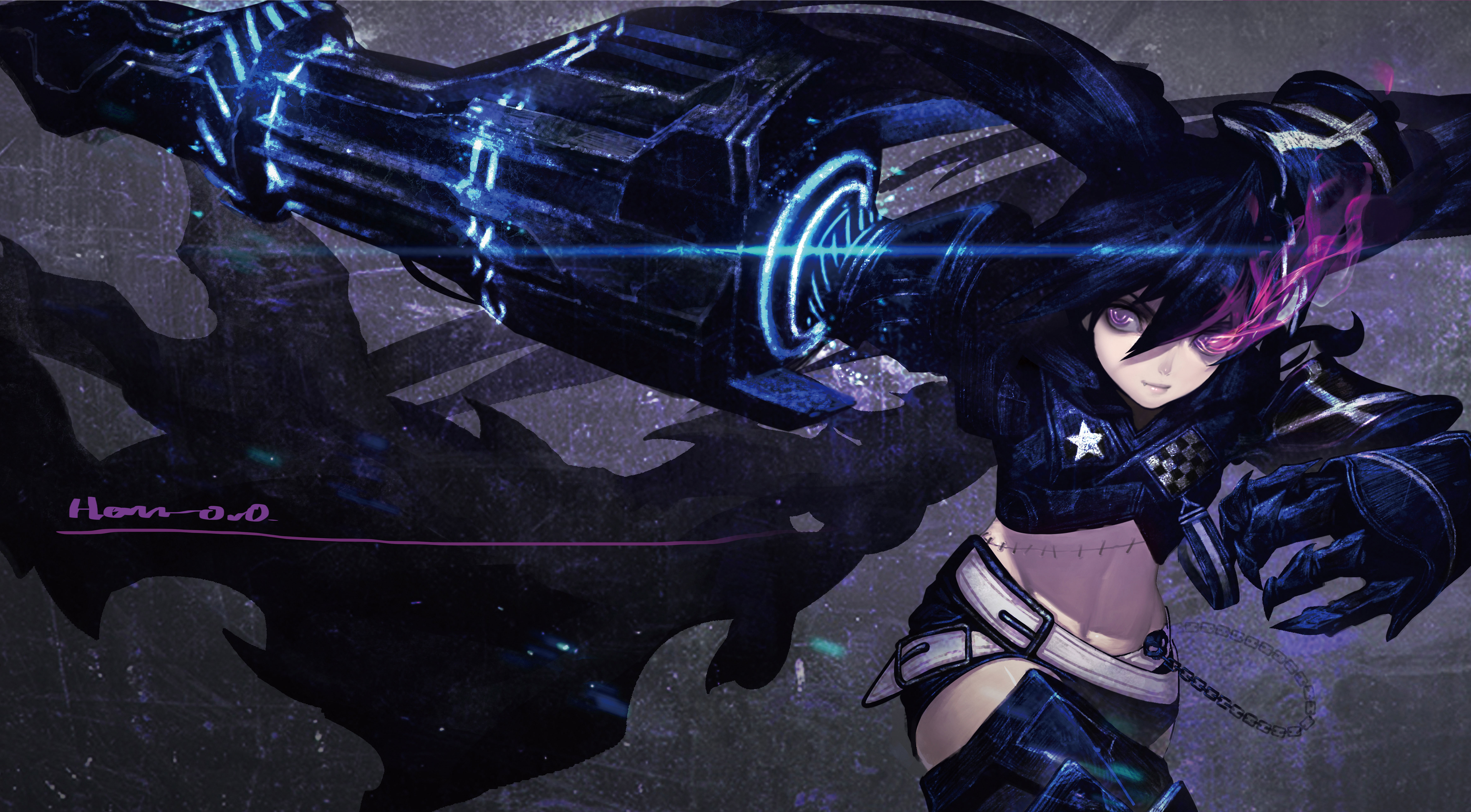 Black Rock Shooter 7105x3923