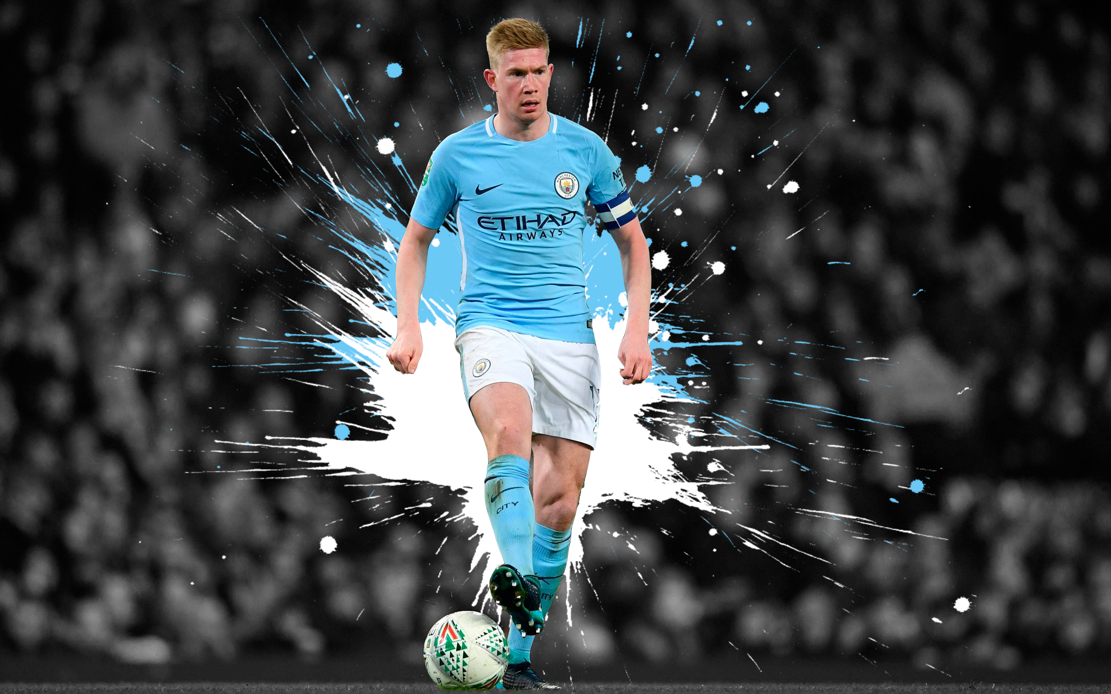 Belgian Kevin De Bruyne Manchester City F C Soccer 3840x2400