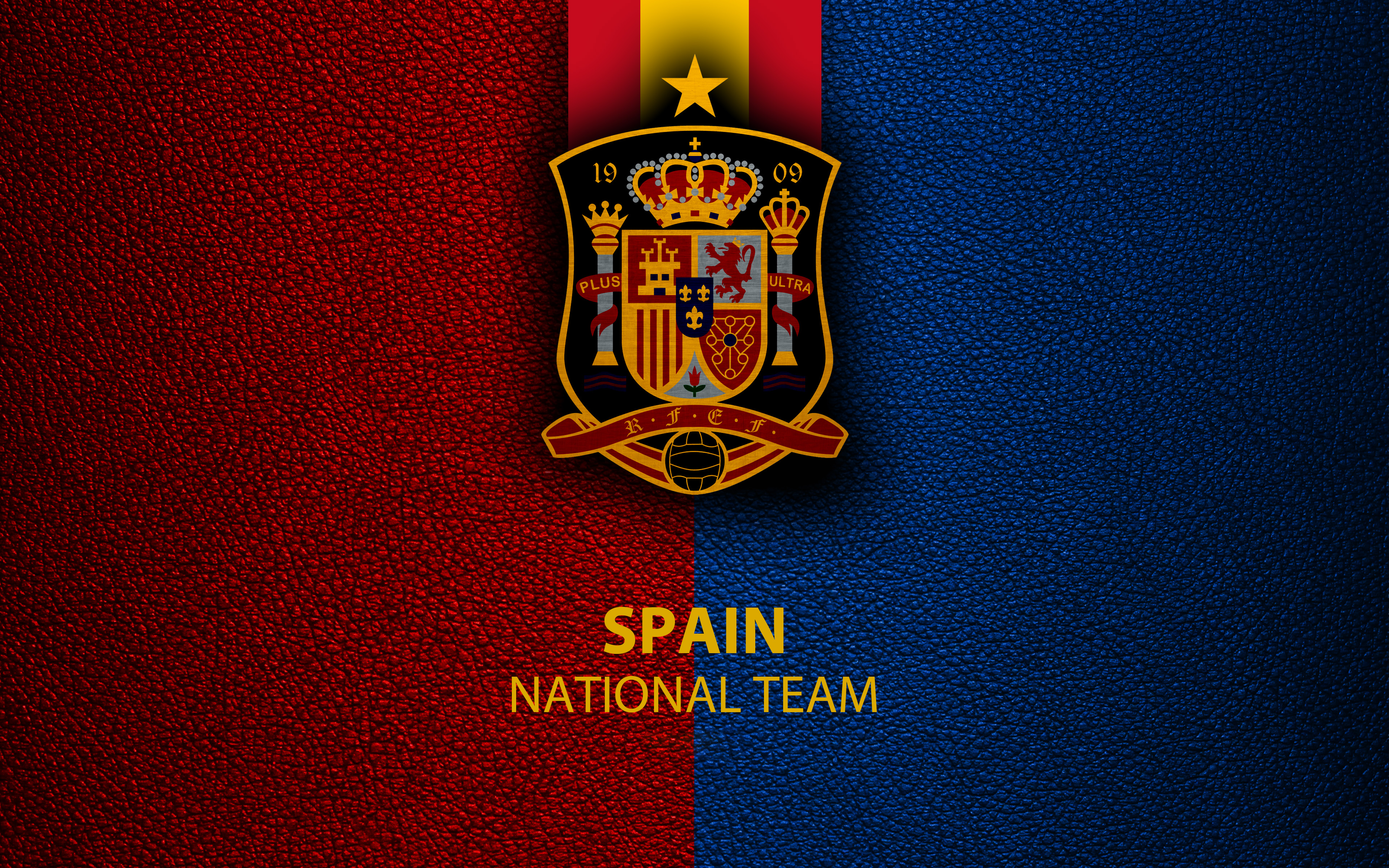 Emblem Logo Soccer Spain 3840x2400
