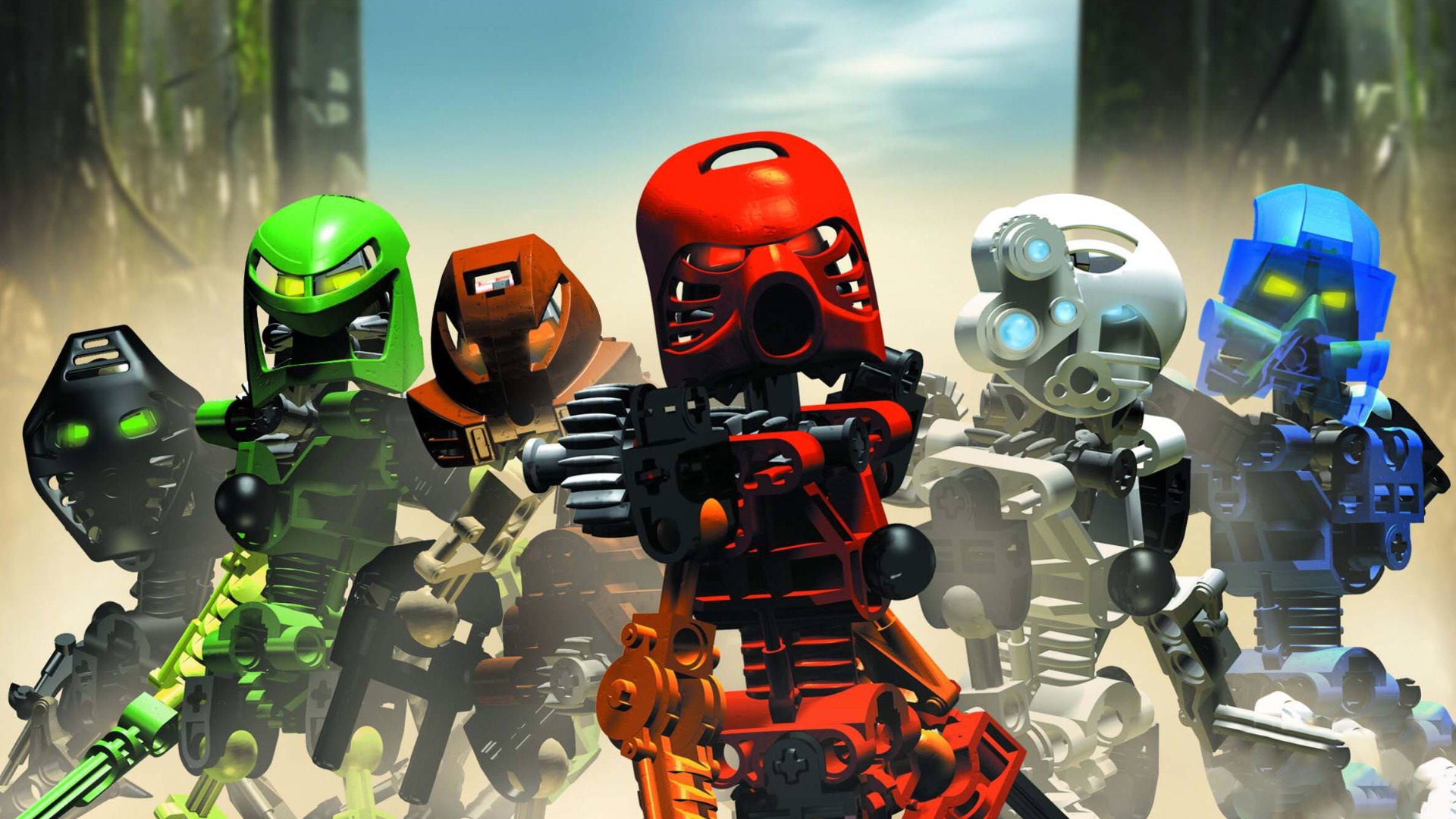 Products LEGO Bionicle 1920x1080