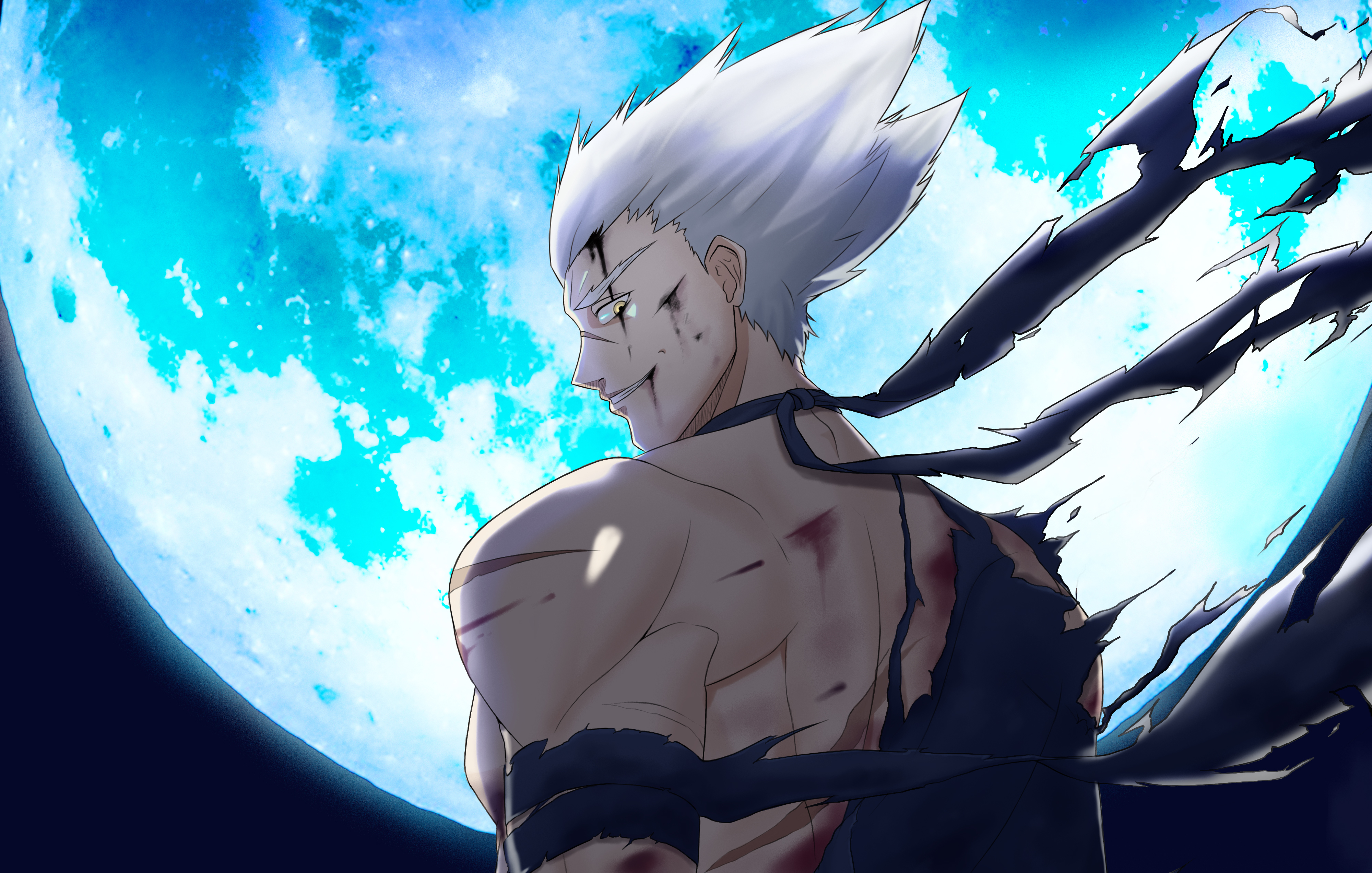 Garou One Punch Man Moon Night One Punch Man Season 2 4000x2545