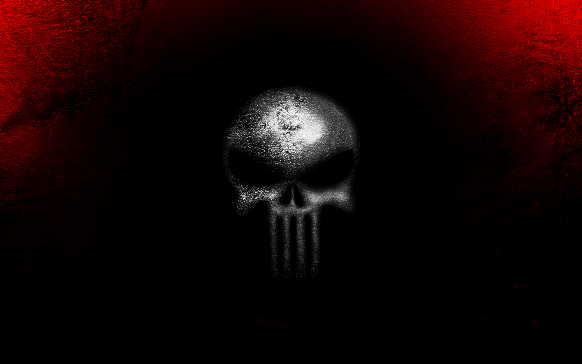 Black Punisher Skull 1920x1200