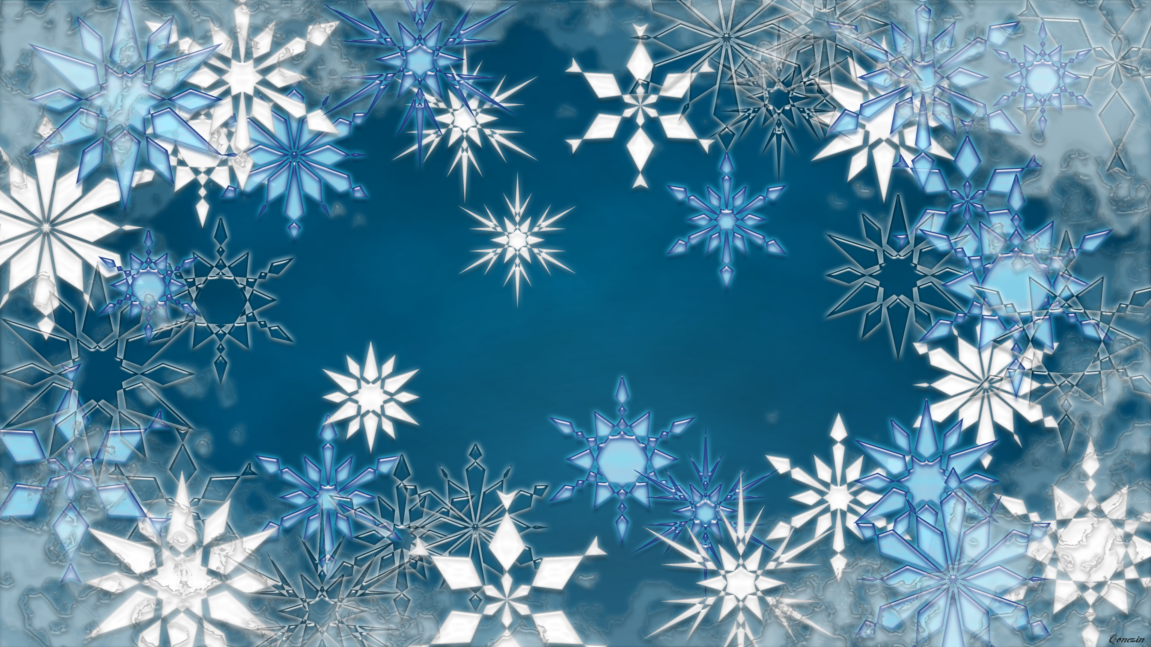 Snow Snowflake Winter 3840x2160