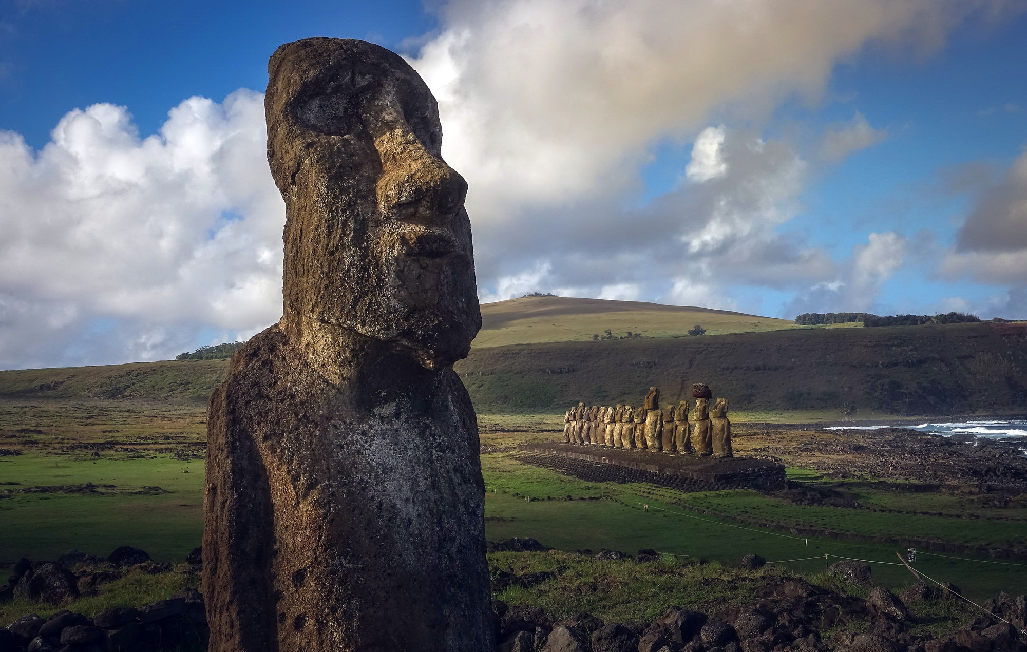 Chile 039 S Protectorat Easter Island Moai Rapanui 2000x1270