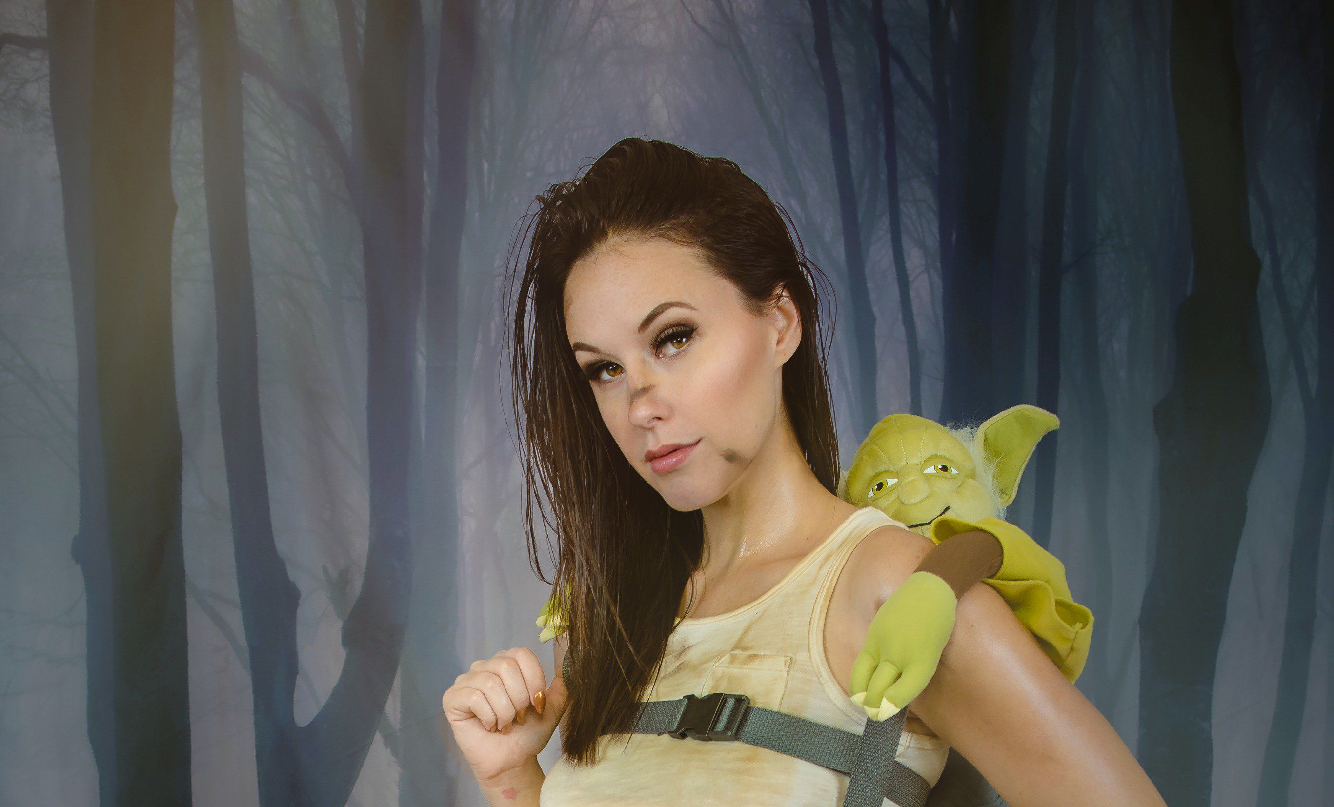 Cosplay Meg Turney Star Wars Yoda 2734x1654