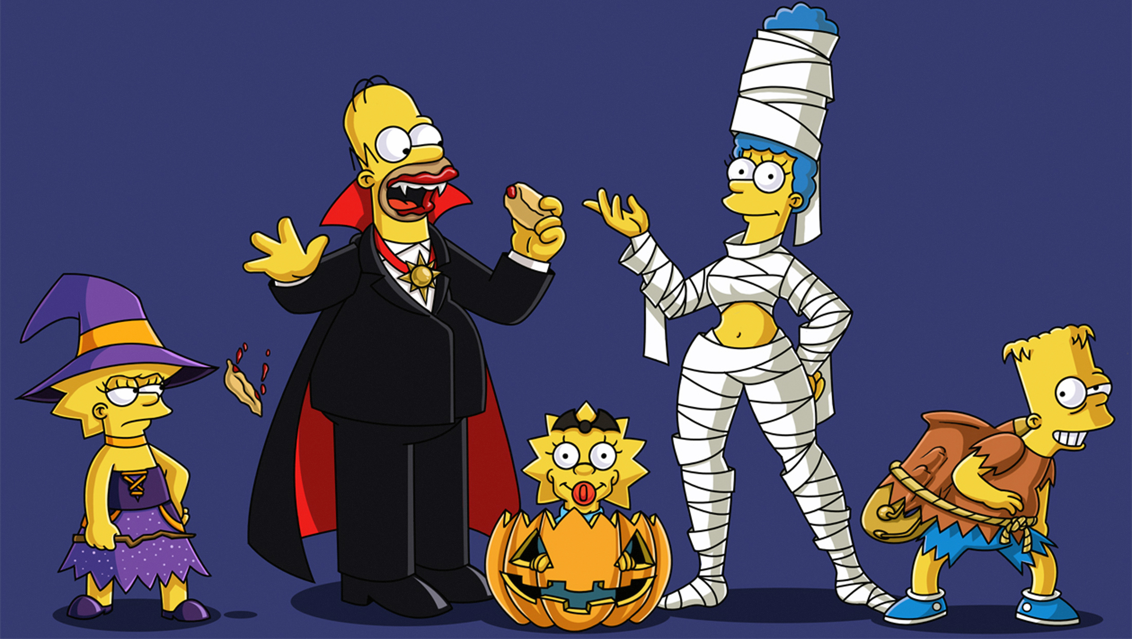 Bart Simpson Costume Halloween Holiday Homer Simpson Jack O 039 Lantern Lisa Simpson Maggie Simpson  2201x1244