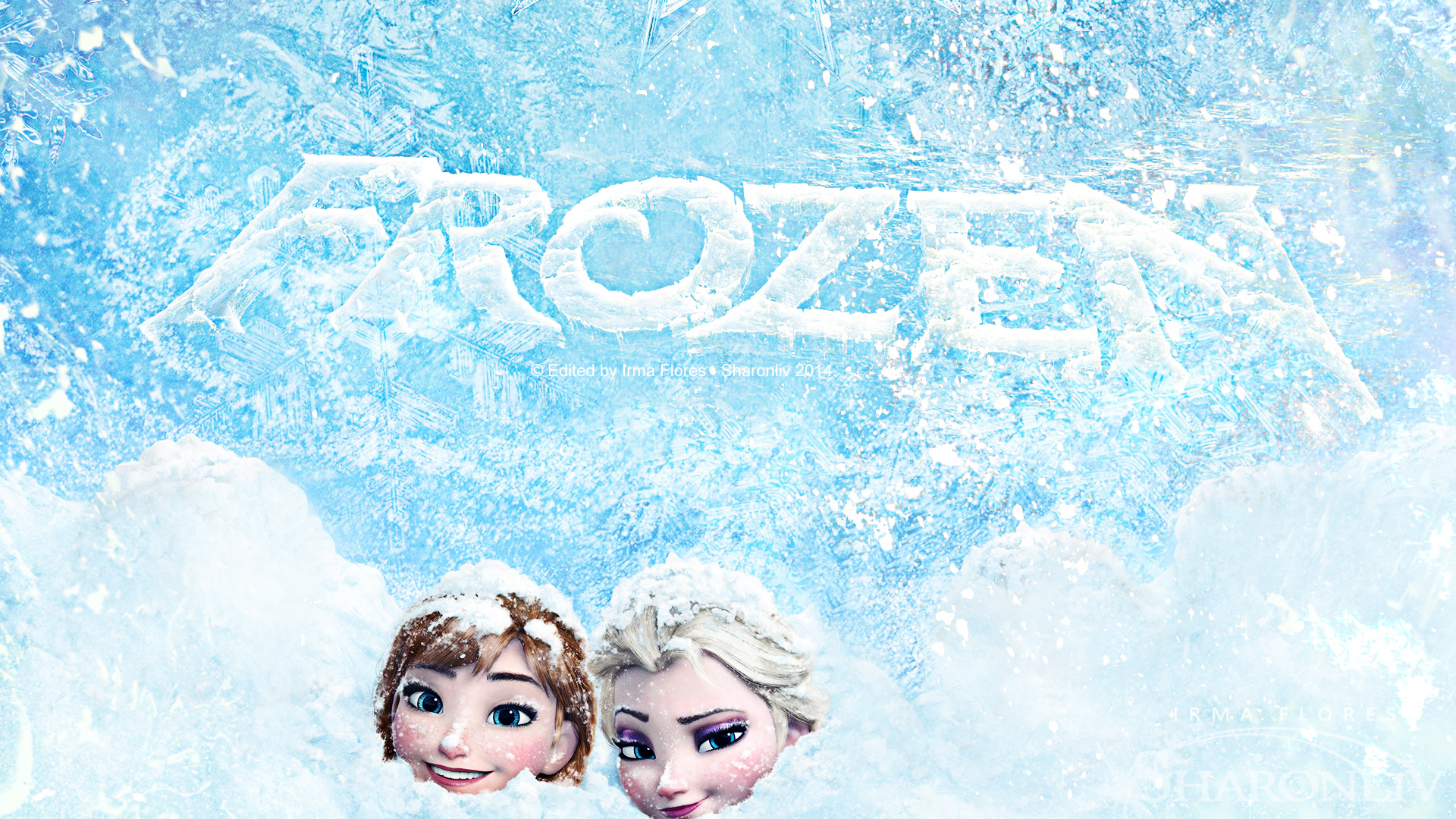 Anna Frozen Elsa Frozen Frozen Movie Snow 1920x1080