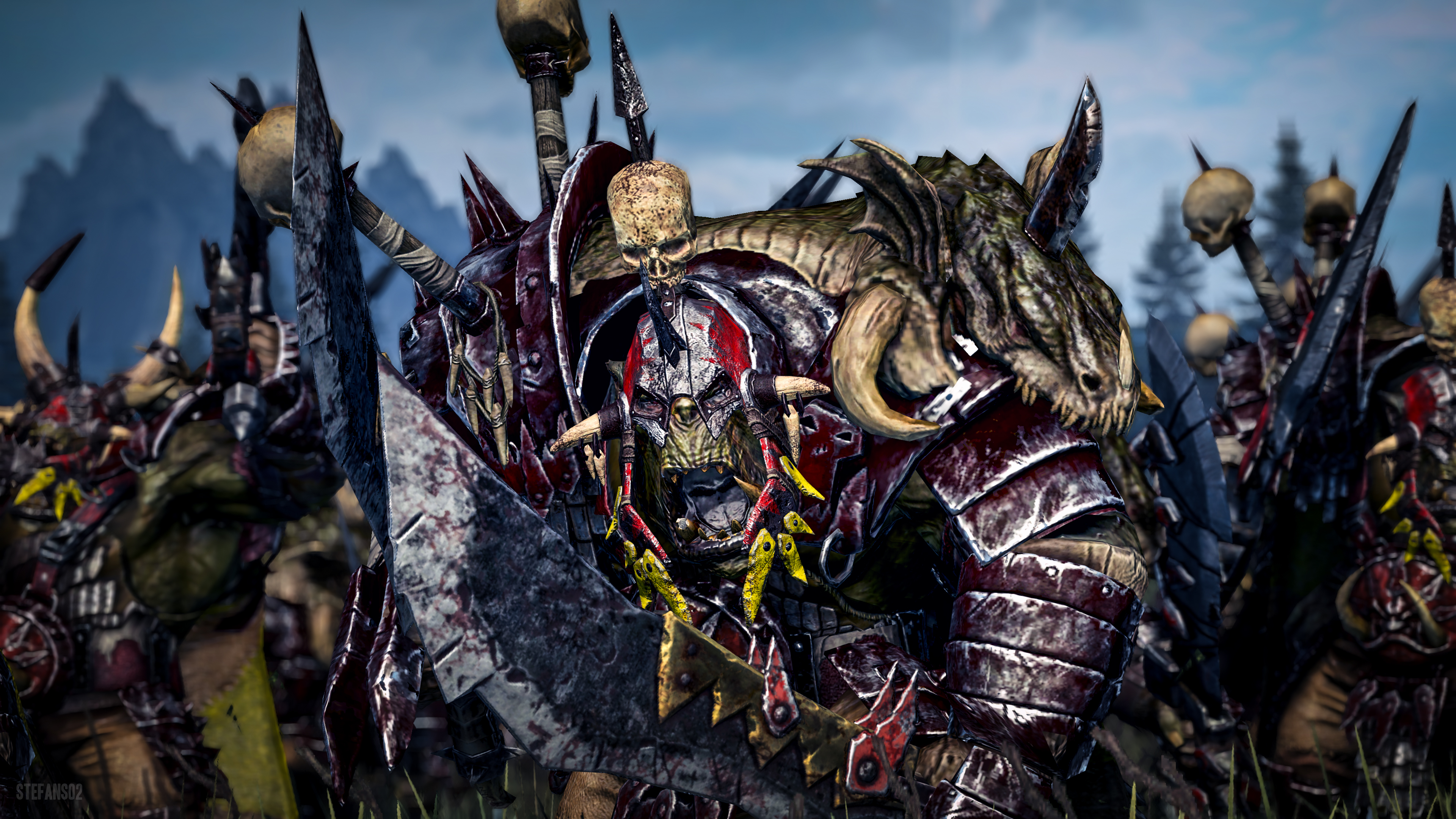 Orc Total War Total War Warhammer Video Game 3840x2160