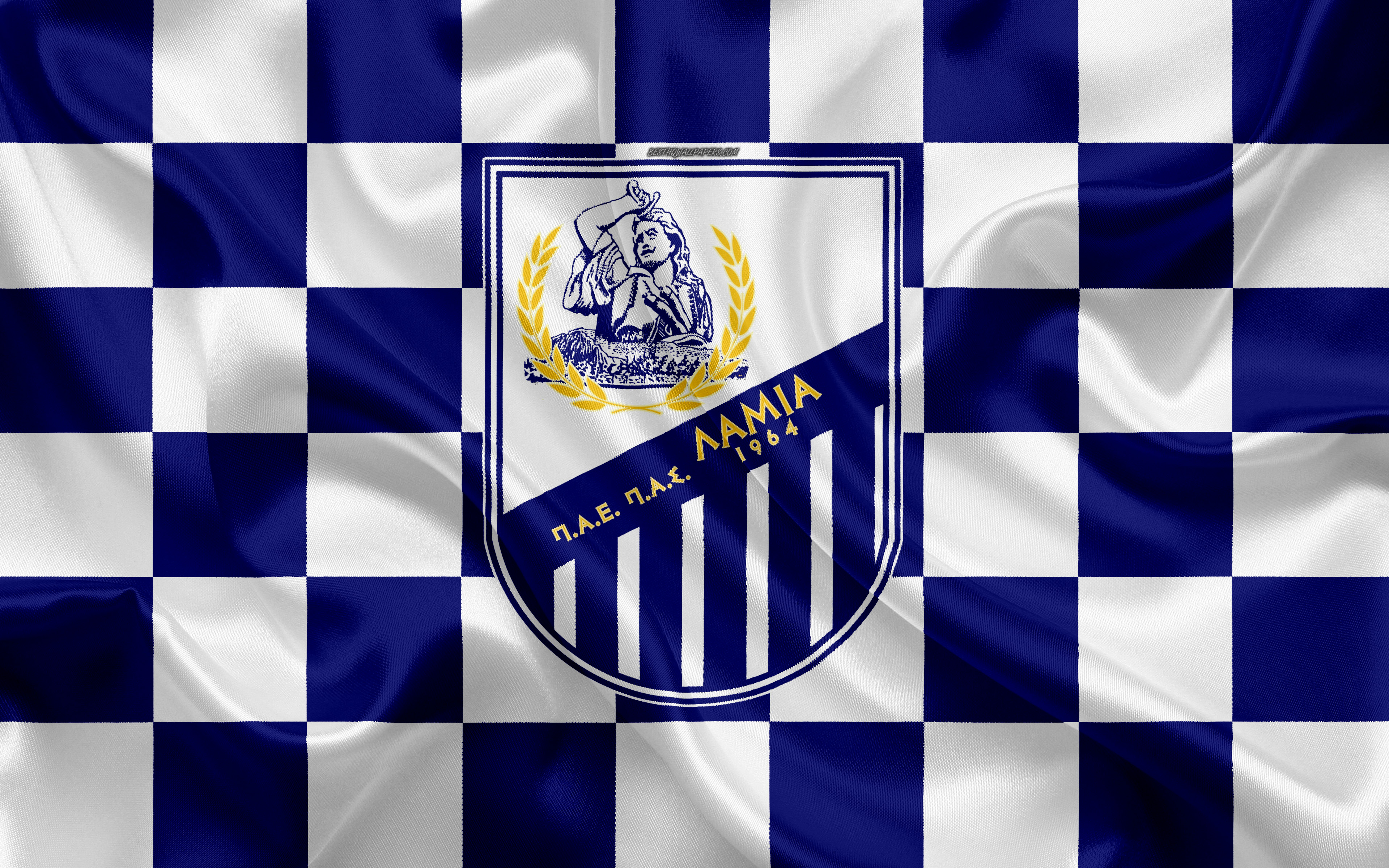 Emblem Logo Pas Lamia 1964 Soccer 3840x2400