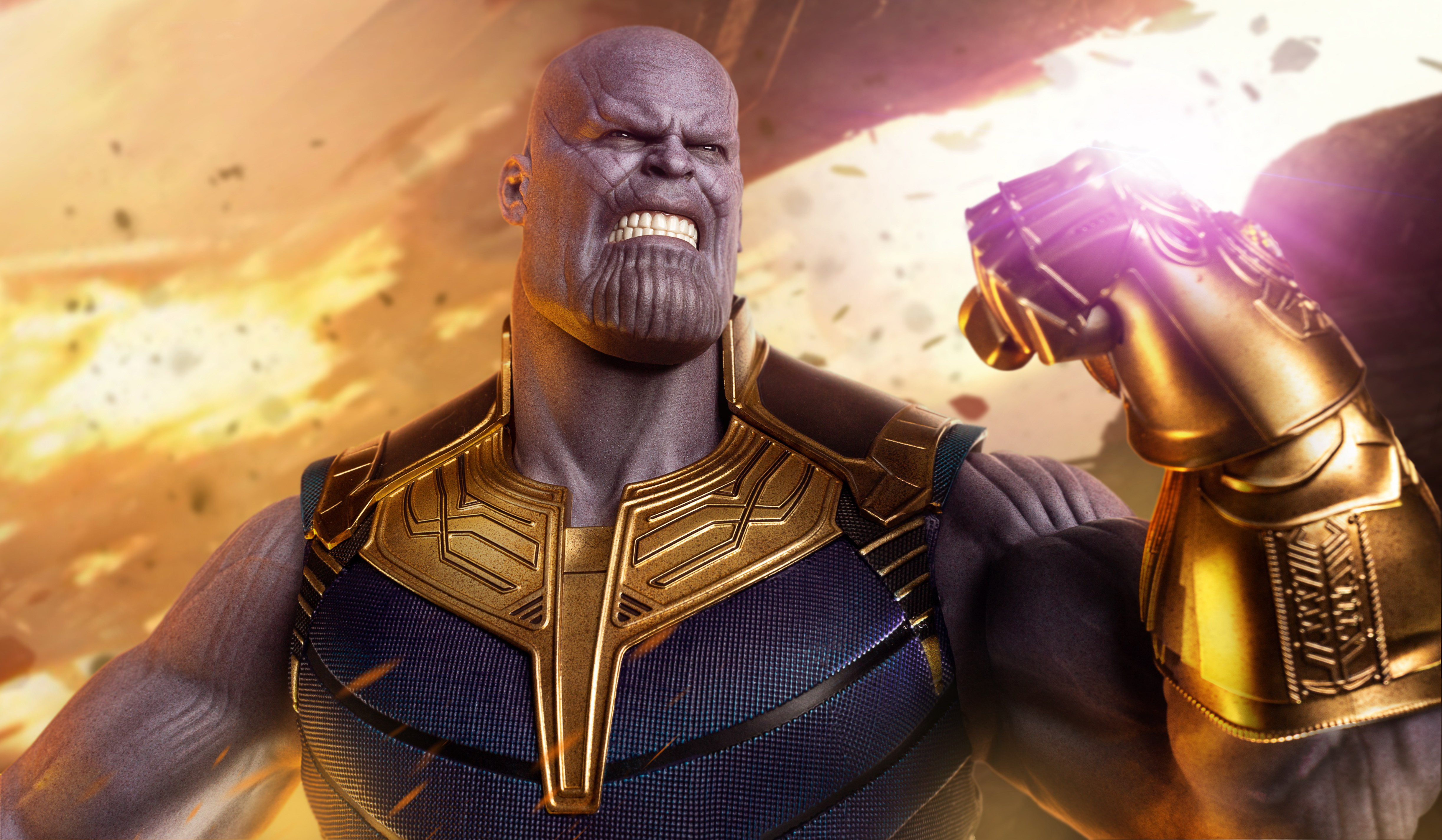 Infinity Gauntlet Marvel Comics Thanos 4891x2850