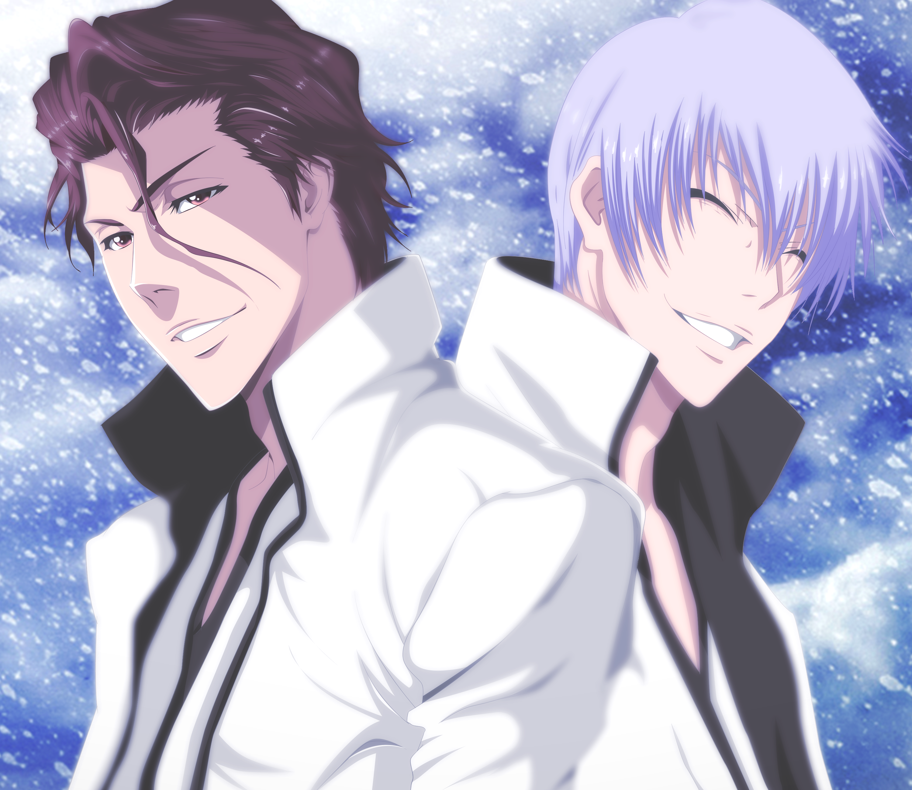 Gin Ichimaru S Suke Aizen 3000x2600