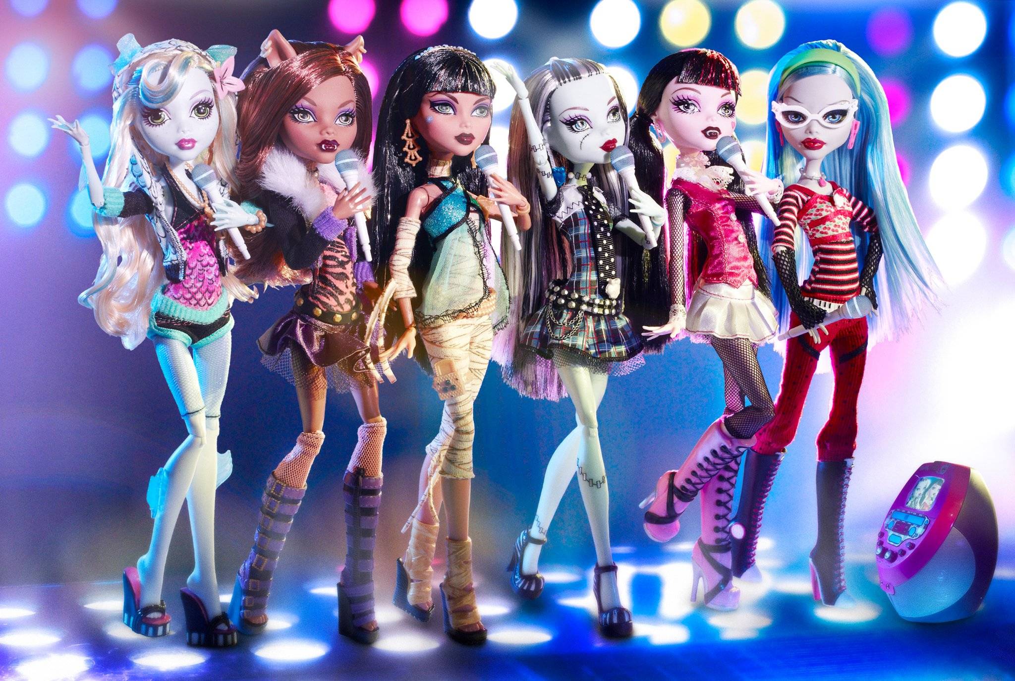 Doll Emo Fantasy Girl Gothic Mattel Monster High 2048x1374