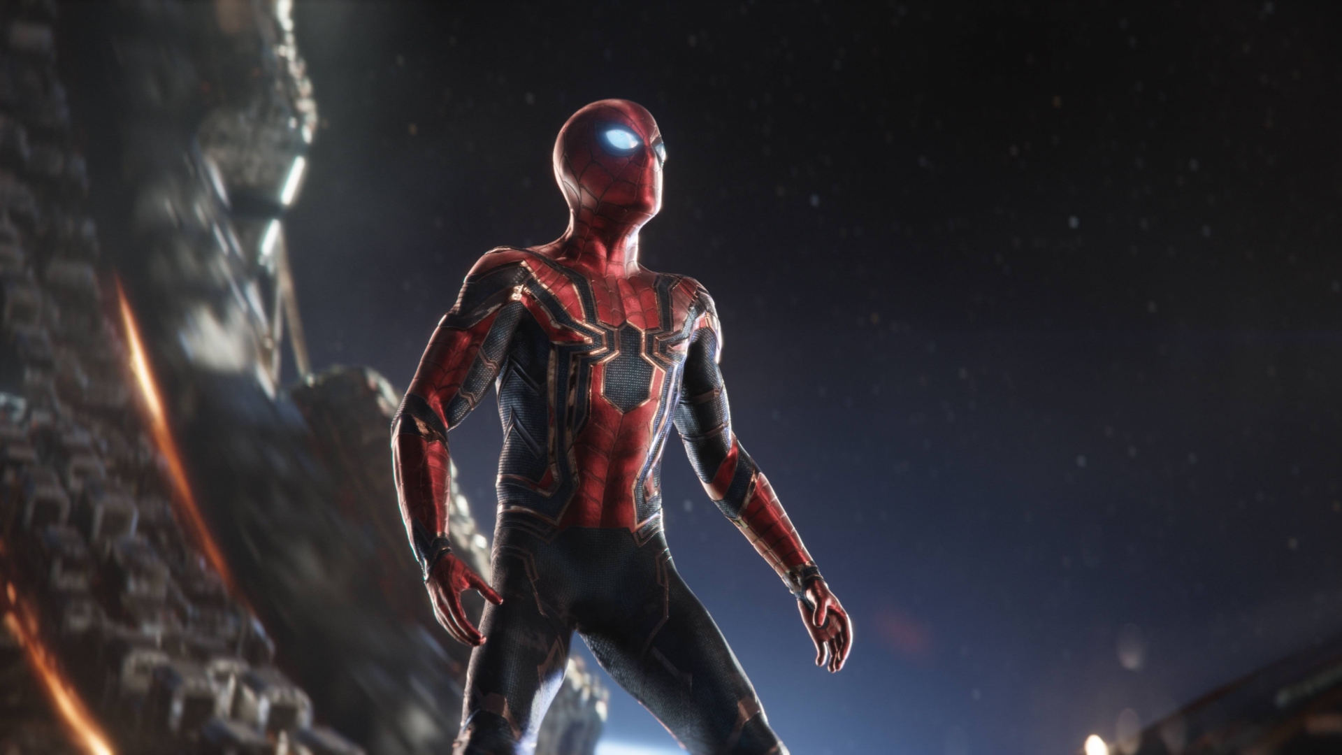 Avengers Infinity War Iron Spider Spider Man 1920x1080